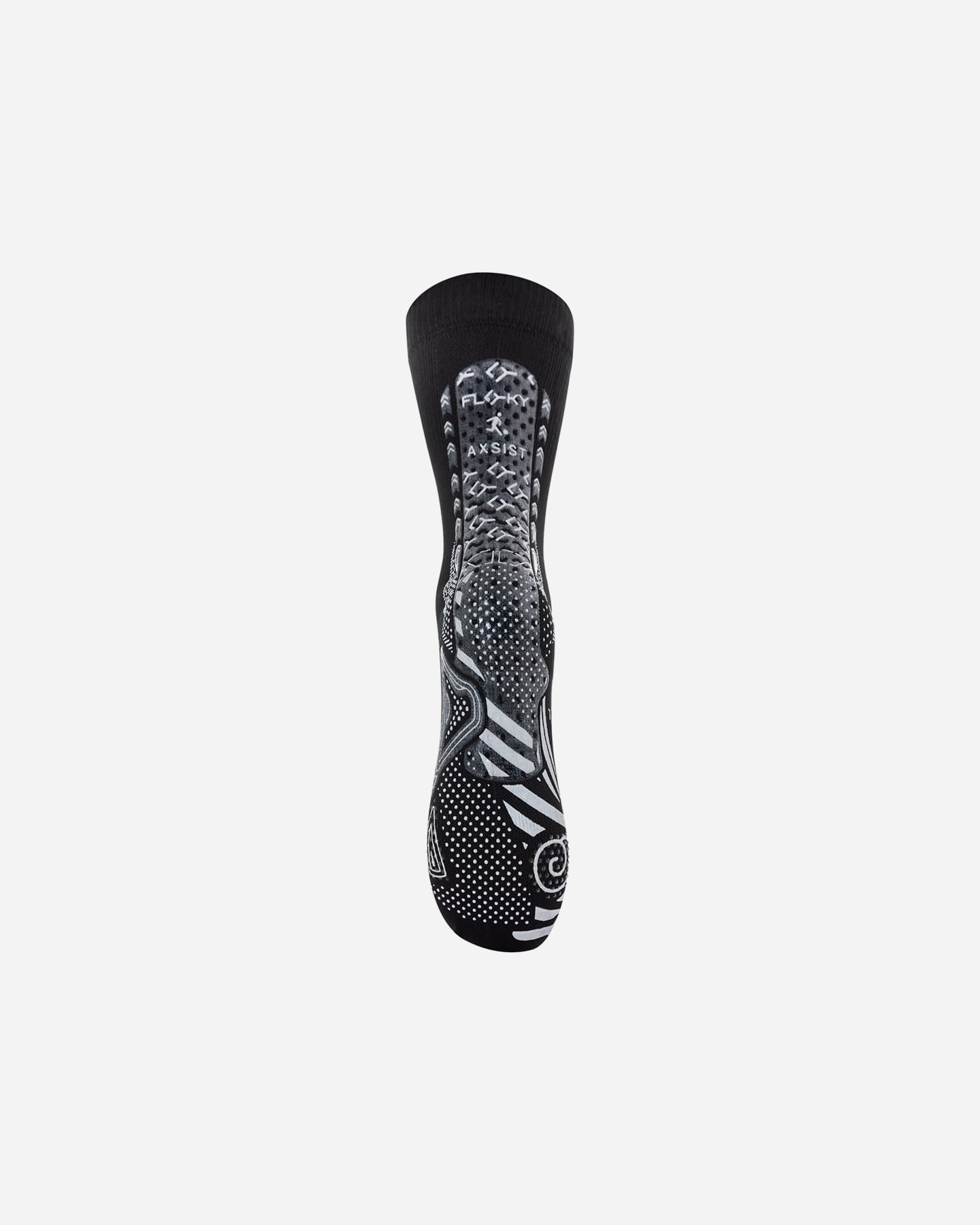 Calzettoni calcio FLOKY AXSIST  - Nero - 2 | Cisalfa Sport