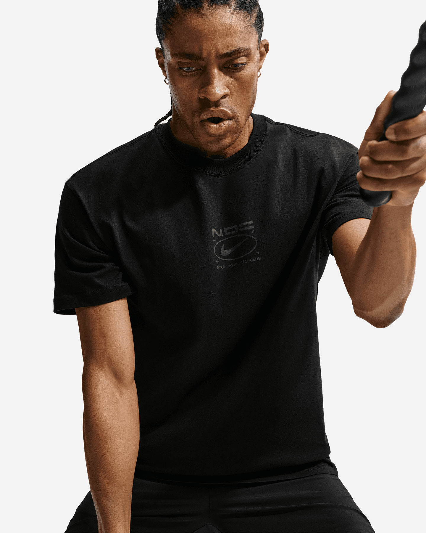 T-shirt training NIKE DRI THE NAC M - Nero - 5 | Cisalfa Sport