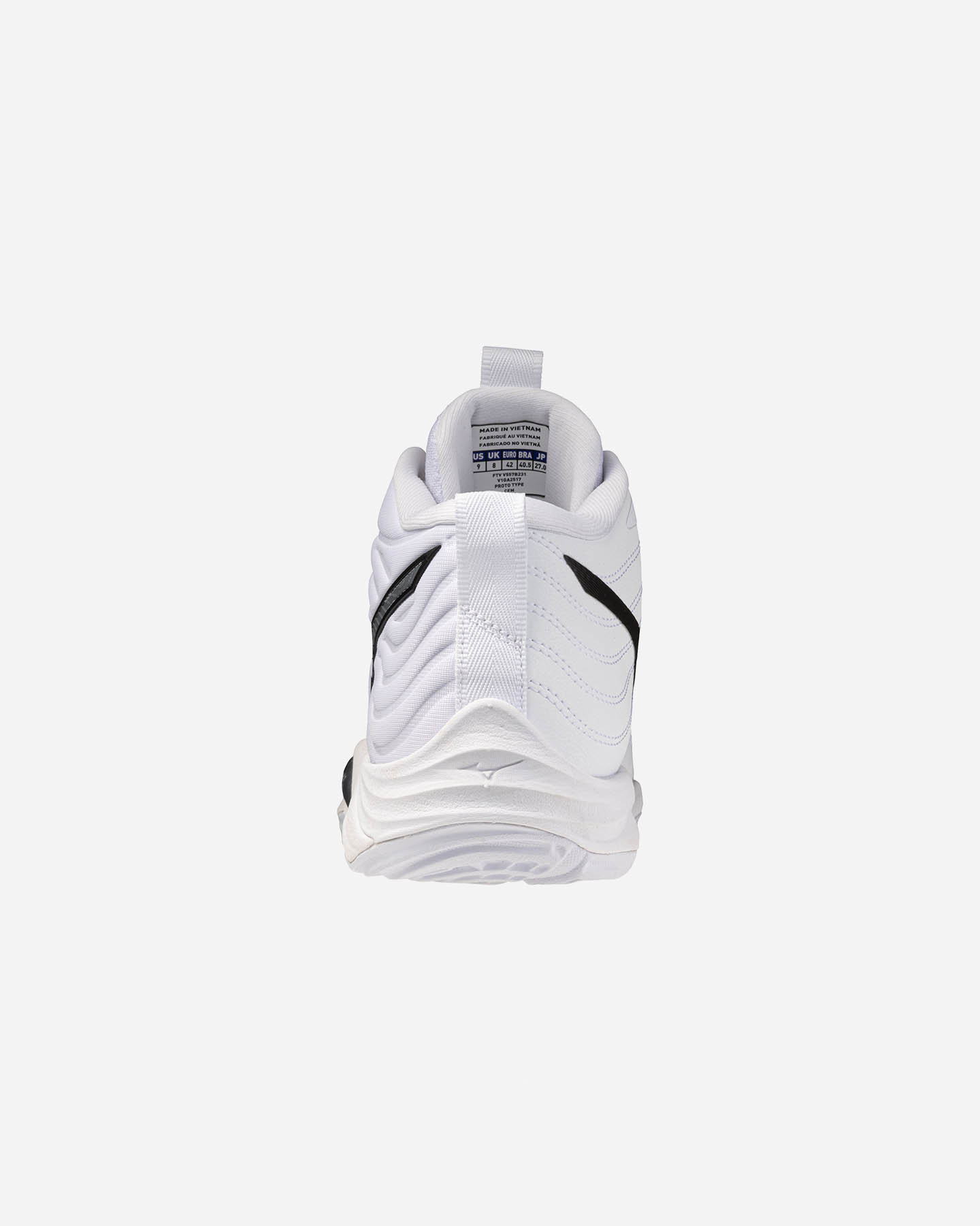 Scarpe volley MIZUNO WAVE MOMENTUM ELITE MID M - Bianco - 3 | Cisalfa Sport