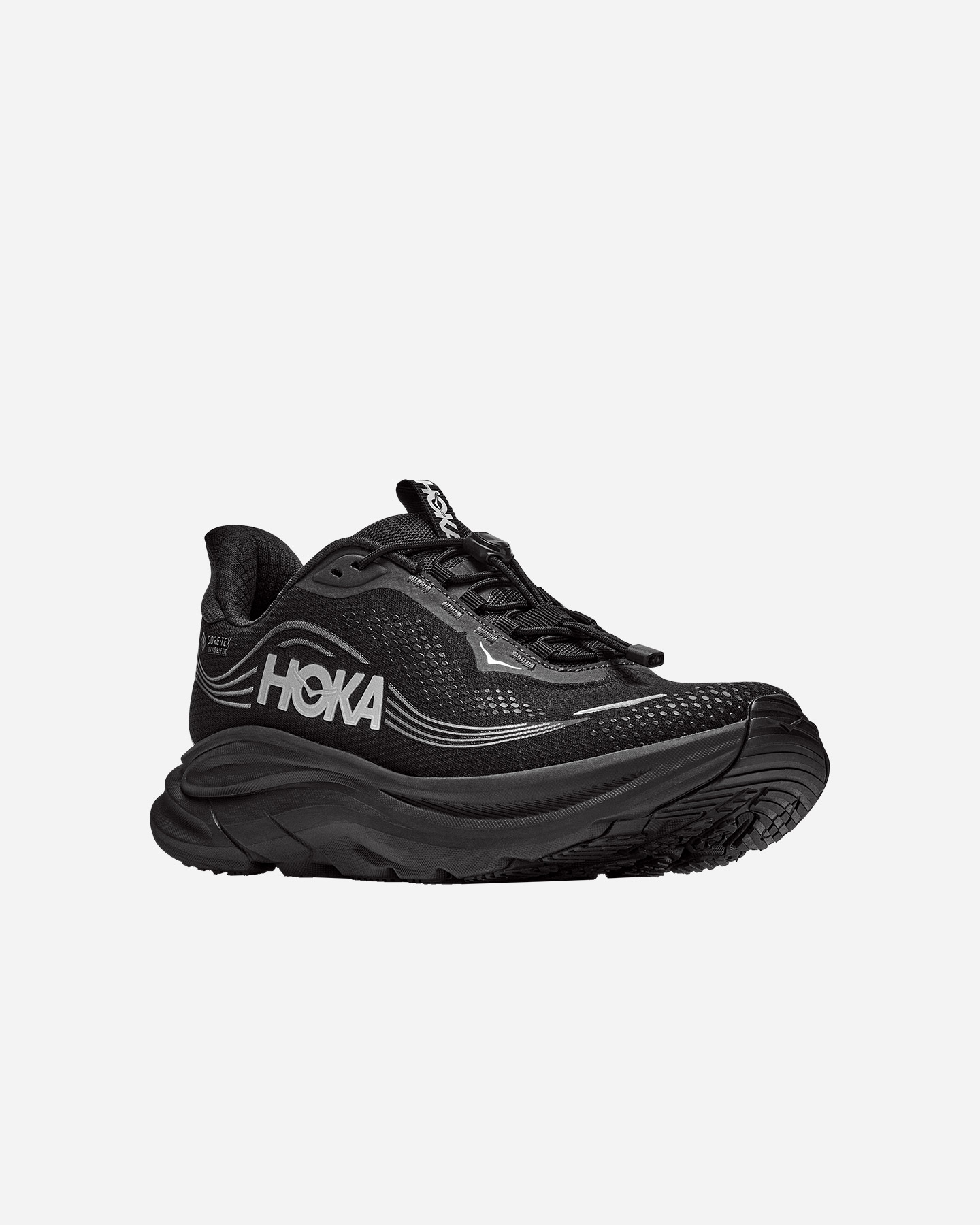 Scarpe running HOKA CLIFTON 11 GTX WIDE M - Nero - 1 | Cisalfa Sport