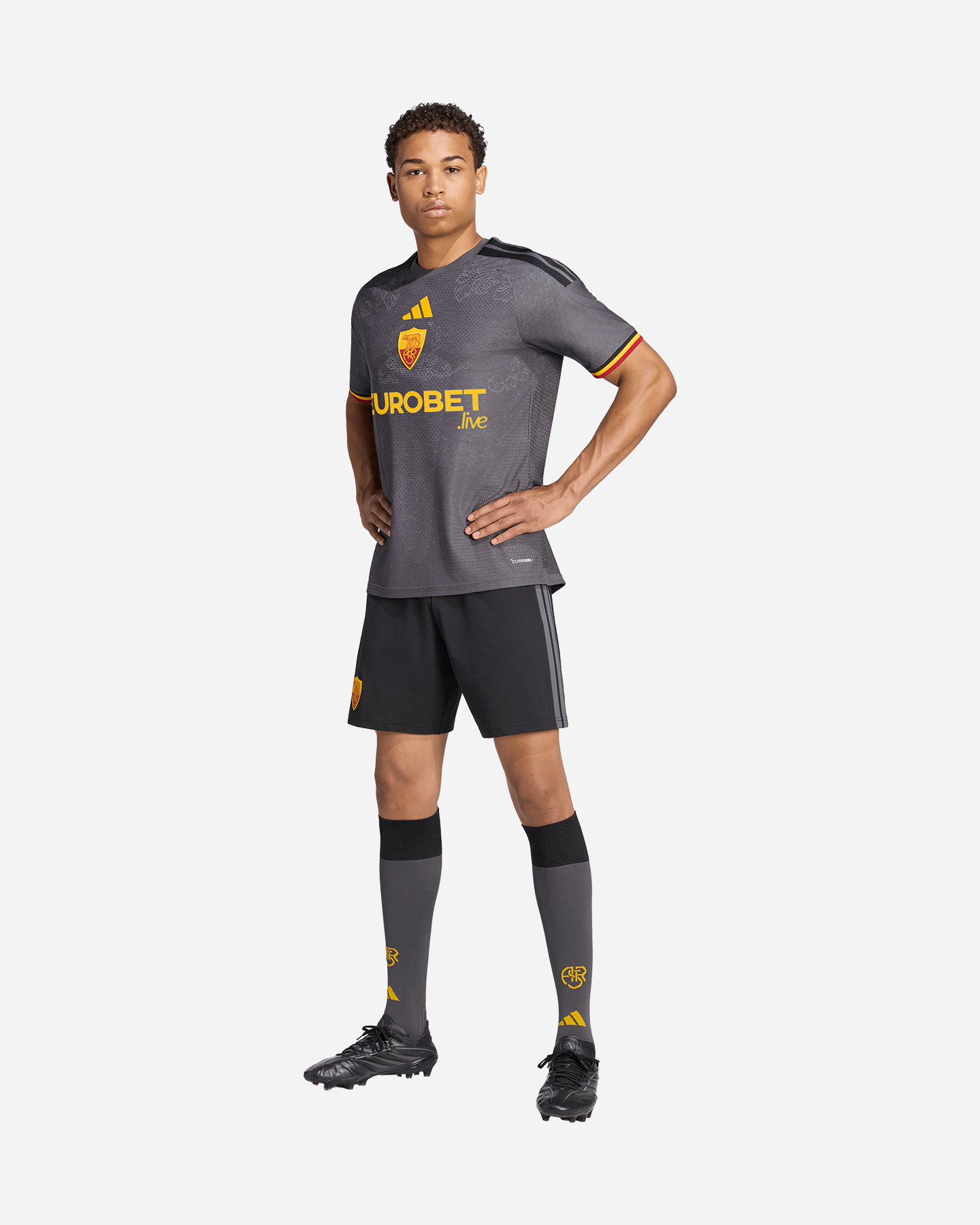 Maglia calcio ufficiale ADIDAS AS ROMA 3RD 26-27 M - Color mix - 4 | Cisalfa Sport