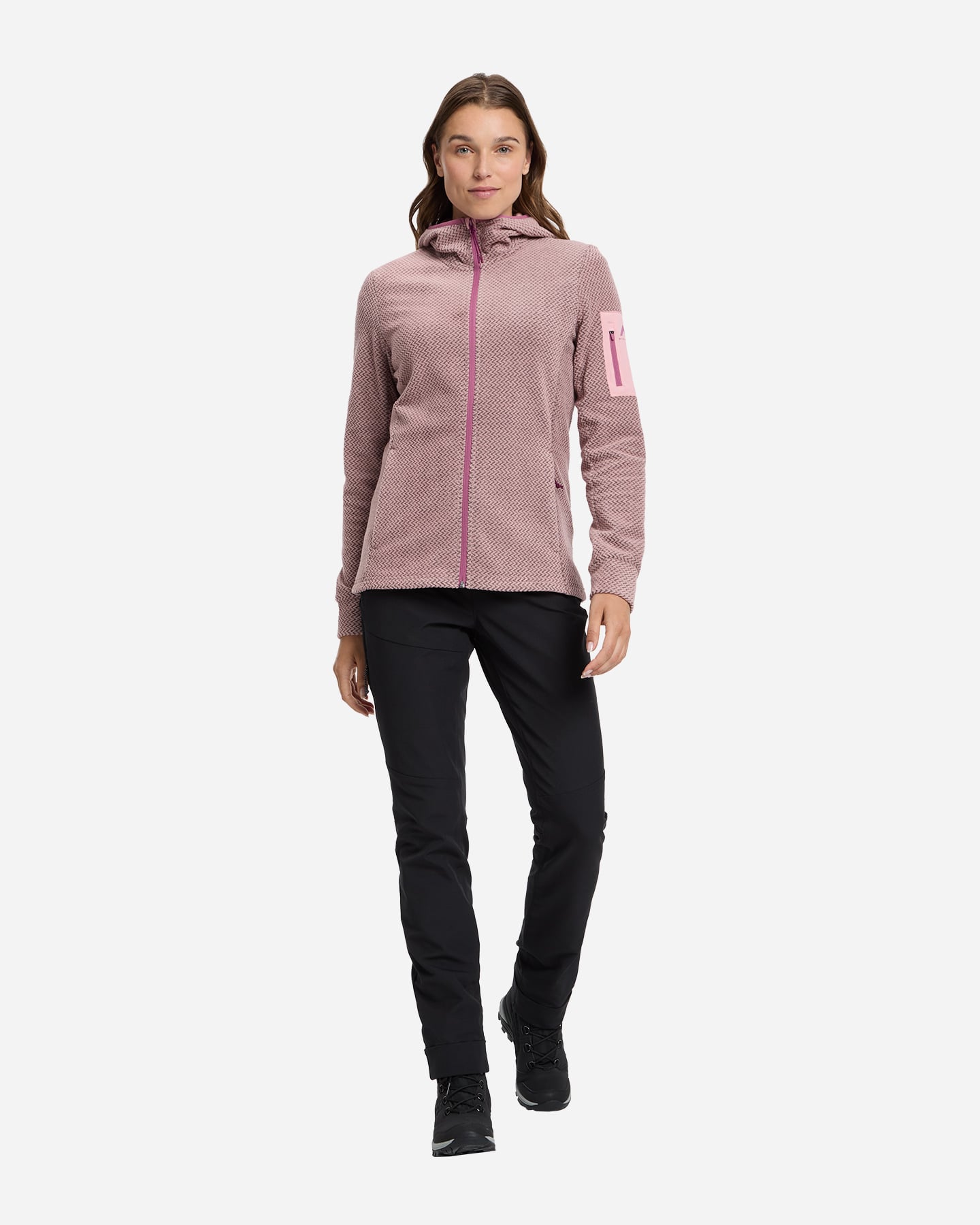Pile MCKINLEY HUCTURE W - Rosa - 3 | Cisalfa Sport
