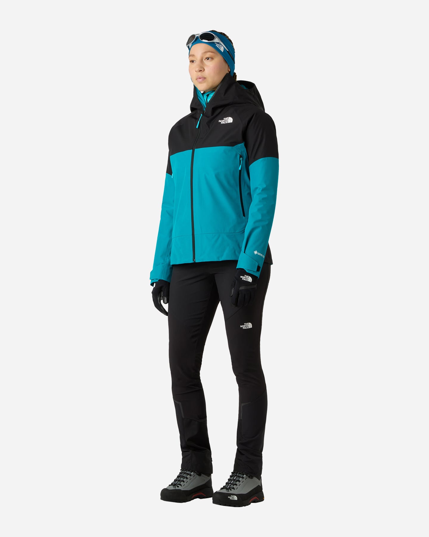 Giacca outdoor THE NORTH FACE JAZZI GTX W - Azzurro - 5 | Cisalfa Sport