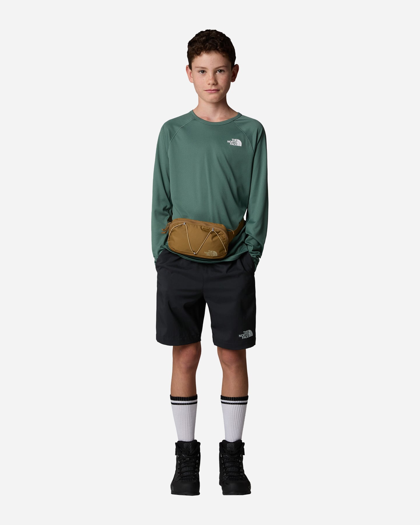 Pantaloncini THE NORTH FACE 24/7 JR - Nero - 4 | Cisalfa Sport