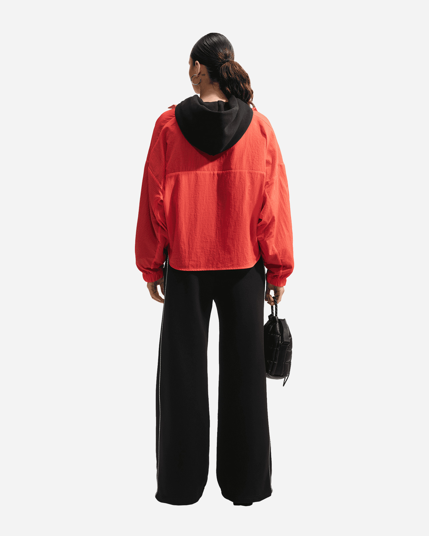 Pantalone training NIKE WIDE LEG SCLOP W - Nero - 2 | Cisalfa Sport