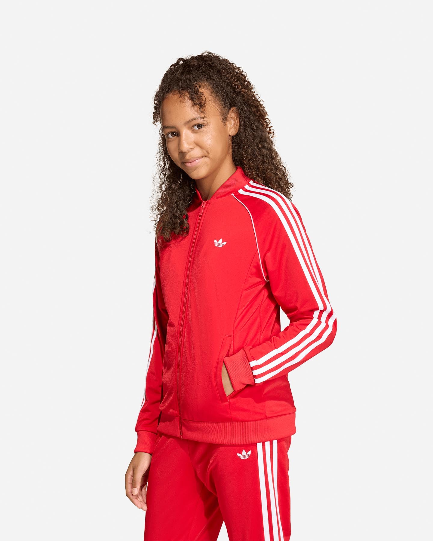 Felpa ADIDAS SST JR - Rosso - 1 | Cisalfa Sport