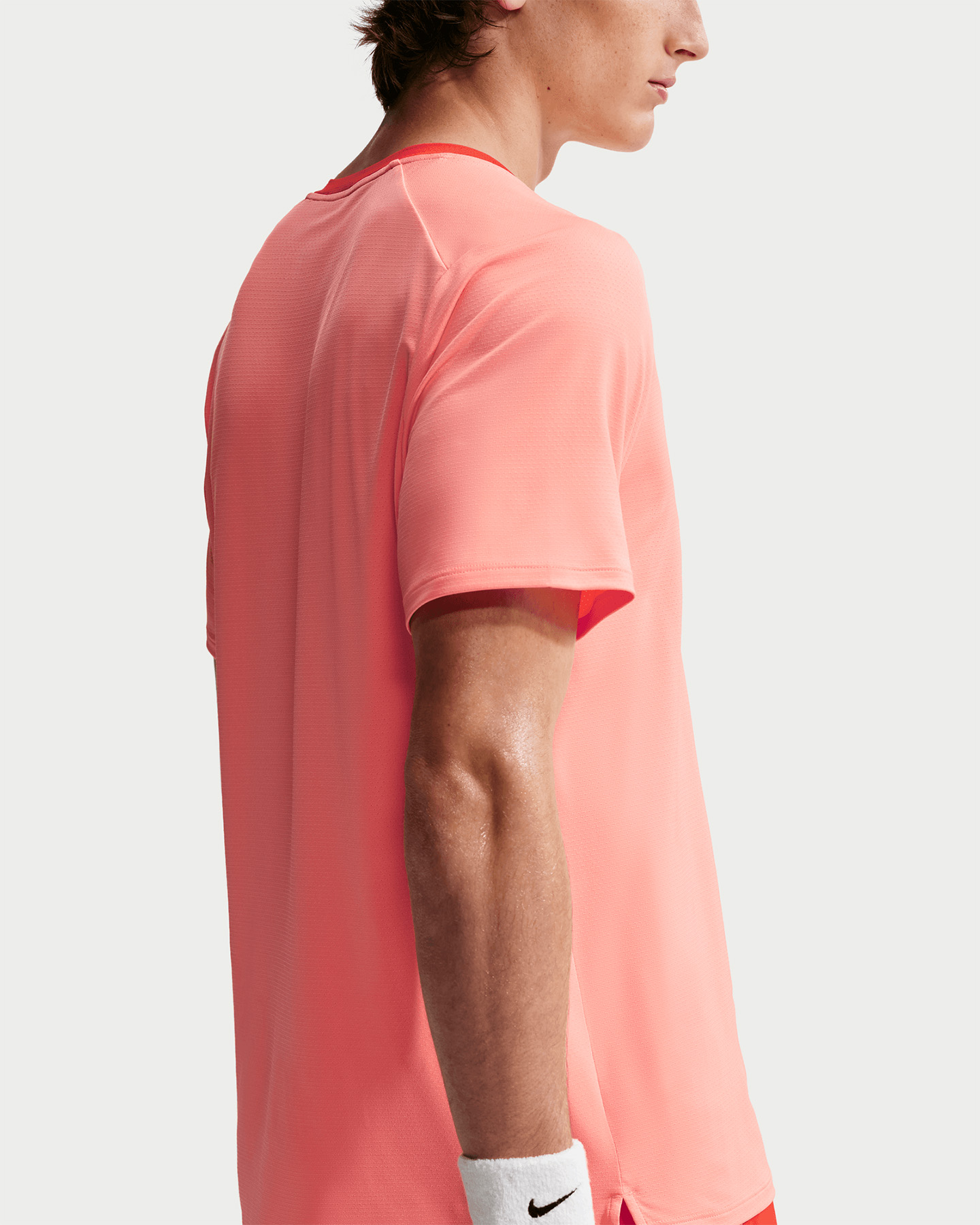 T-shirt tennis NIKE CARLOS M - Rosso - 4 | Cisalfa Sport