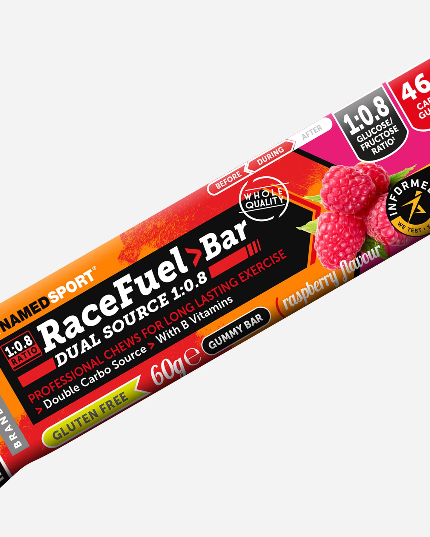 Barretta energetica NAMED SPORT RACE FUEL BAR RASPBERRY 60G  - Color mix - 1 | Cisalfa Sport