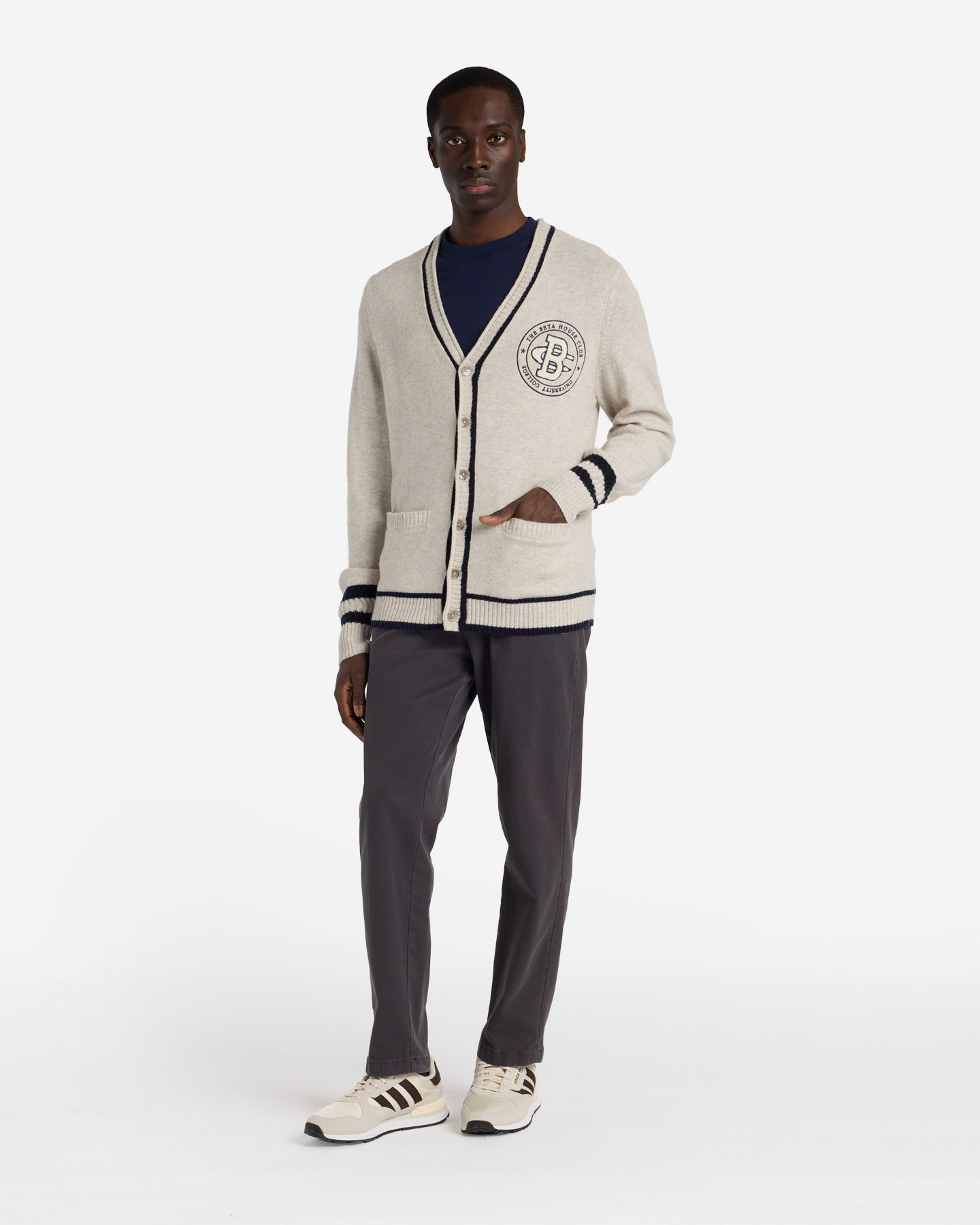Cardigan BEST COMPANY BETA HOUSE M - Beige - 2 | Cisalfa Sport