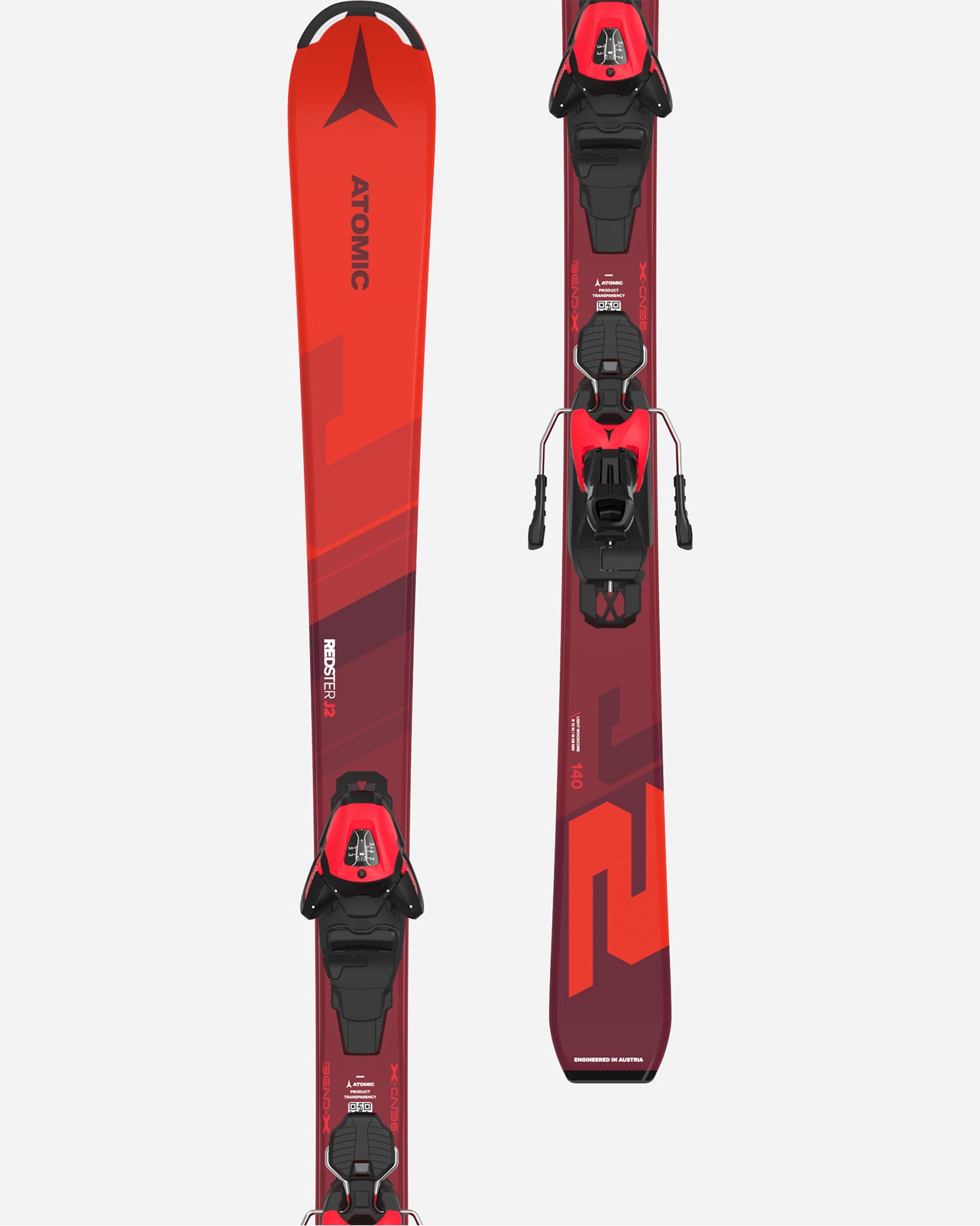 Sci ATOMIC REDSTER JR J2 130-150 + L 6 GW JR  - Rosso - 4 | Cisalfa Sport