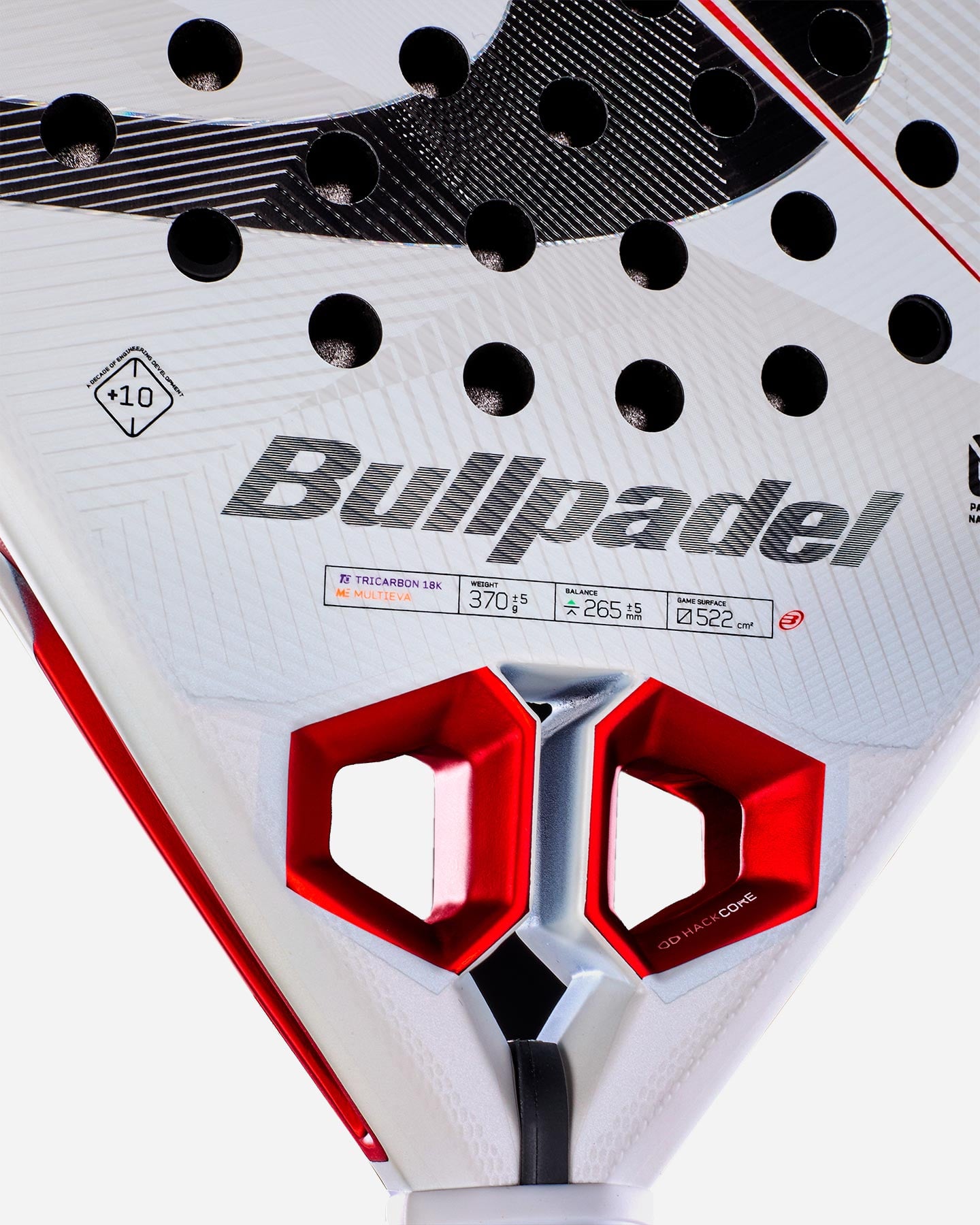 Racchetta padel performance BULLPADEL HACK 05 27 - Color mix - 5 | Cisalfa Sport