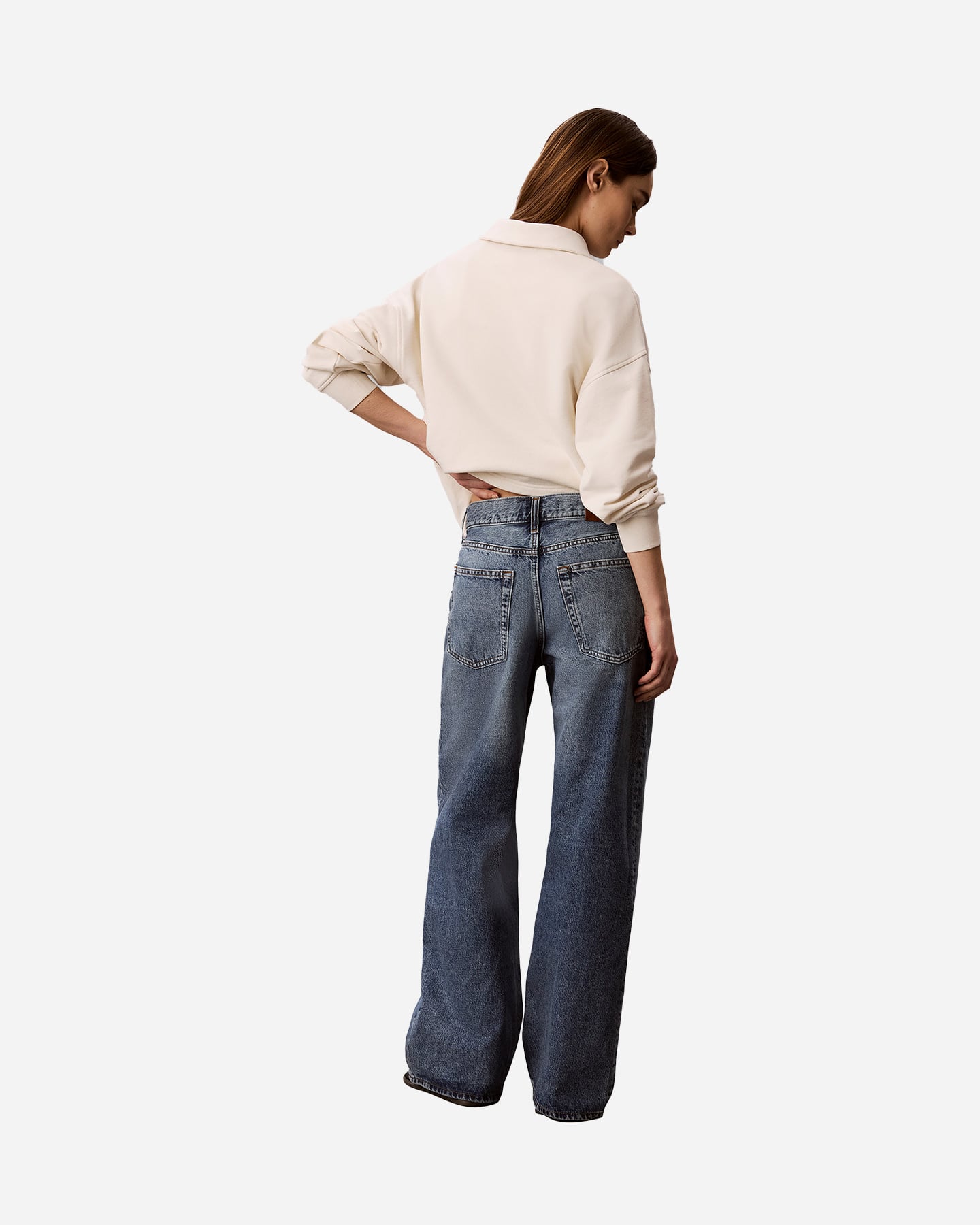 Jeans CALVIN KLEIN JEANS LOW RISE W - Denim - 3 | Cisalfa Sport