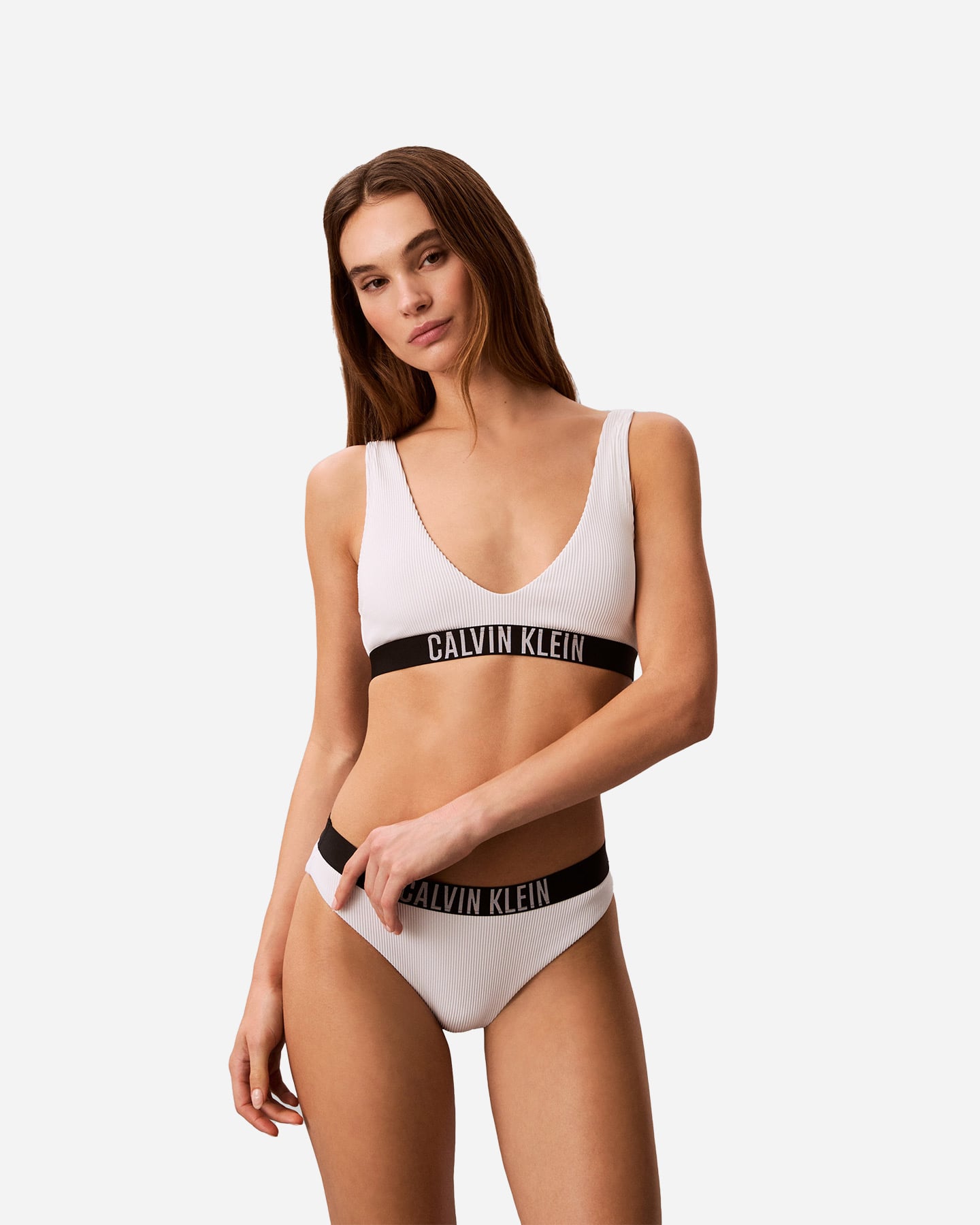 Reggiseno mare CALVIN KLEIN JEANS CLASSIC W - Bianco - 1 | Cisalfa Sport