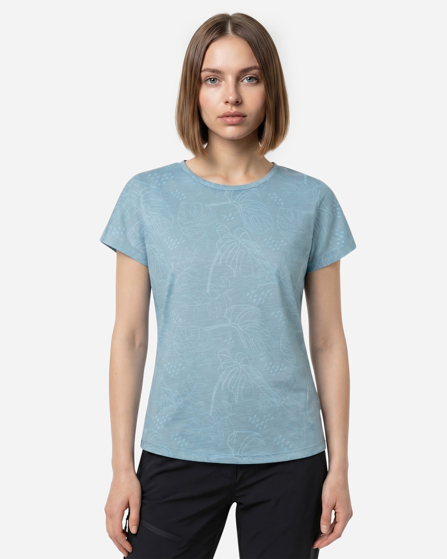 T-shirt 8848 ESSENTIAL W - Azzurro - 2 | Cisalfa Sport