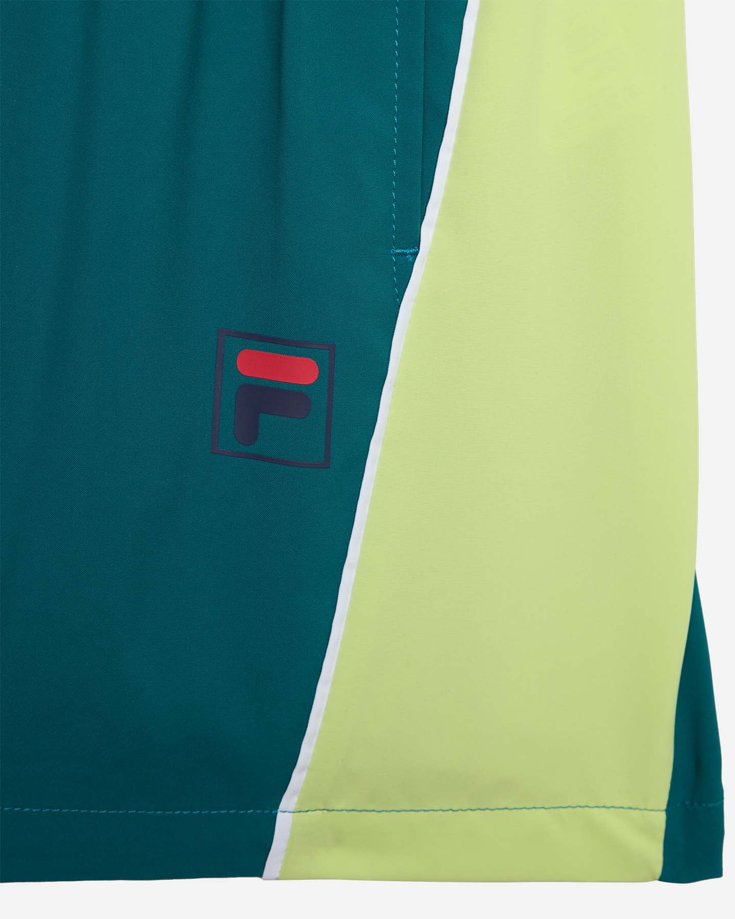 Pantaloncini tennis FILA COURT LINE JR - Verde - 2 | Cisalfa Sport