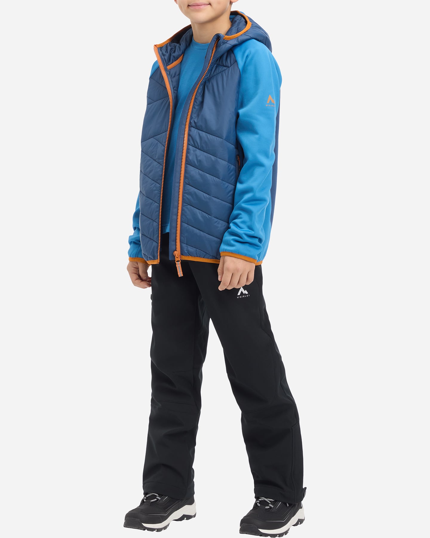 Giacca outdoor MCKINLEY SAGAN II JR - Blu - 3 | Cisalfa Sport