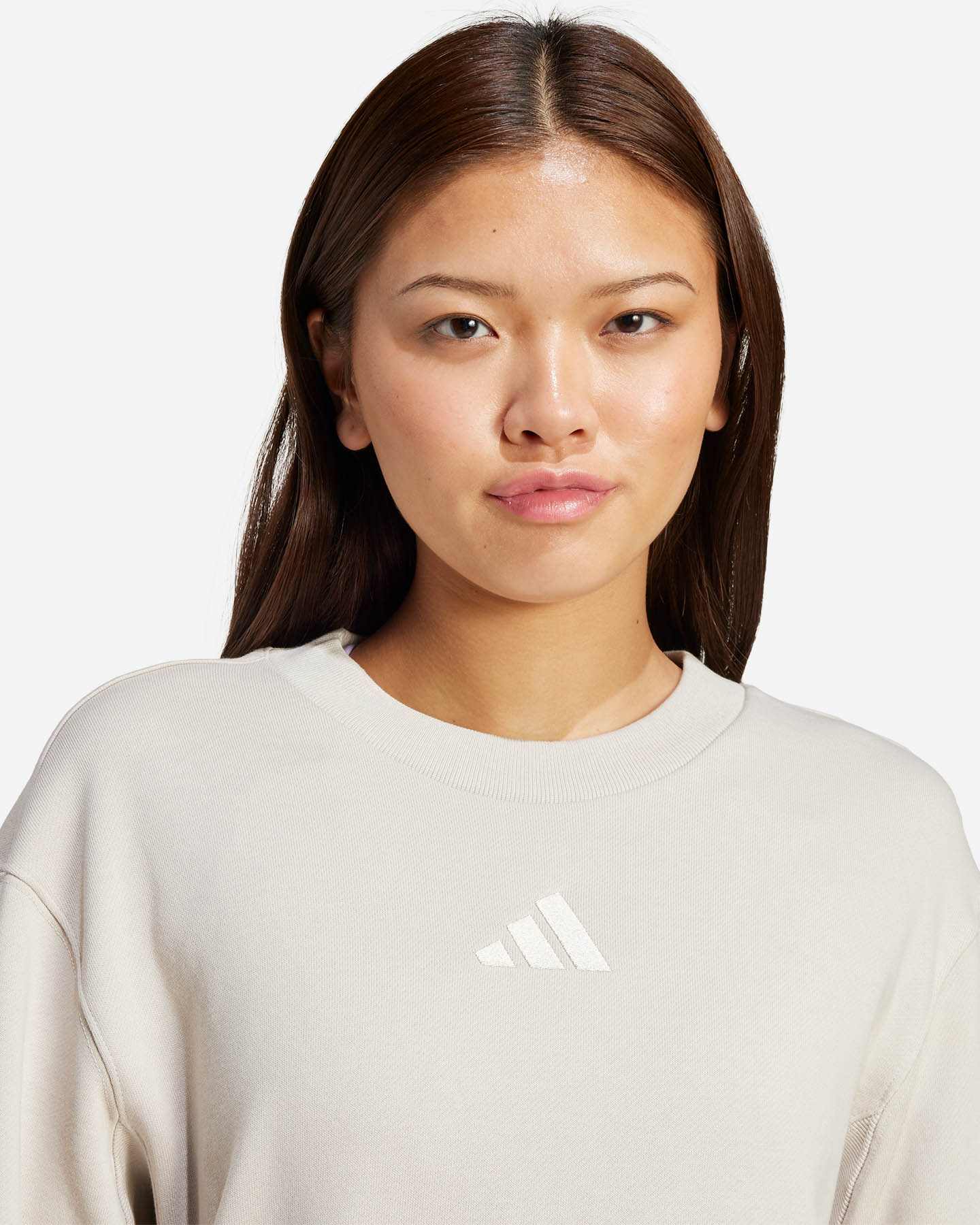 Felpa ADIDAS SZN W - Beige - 4 | Cisalfa Sport