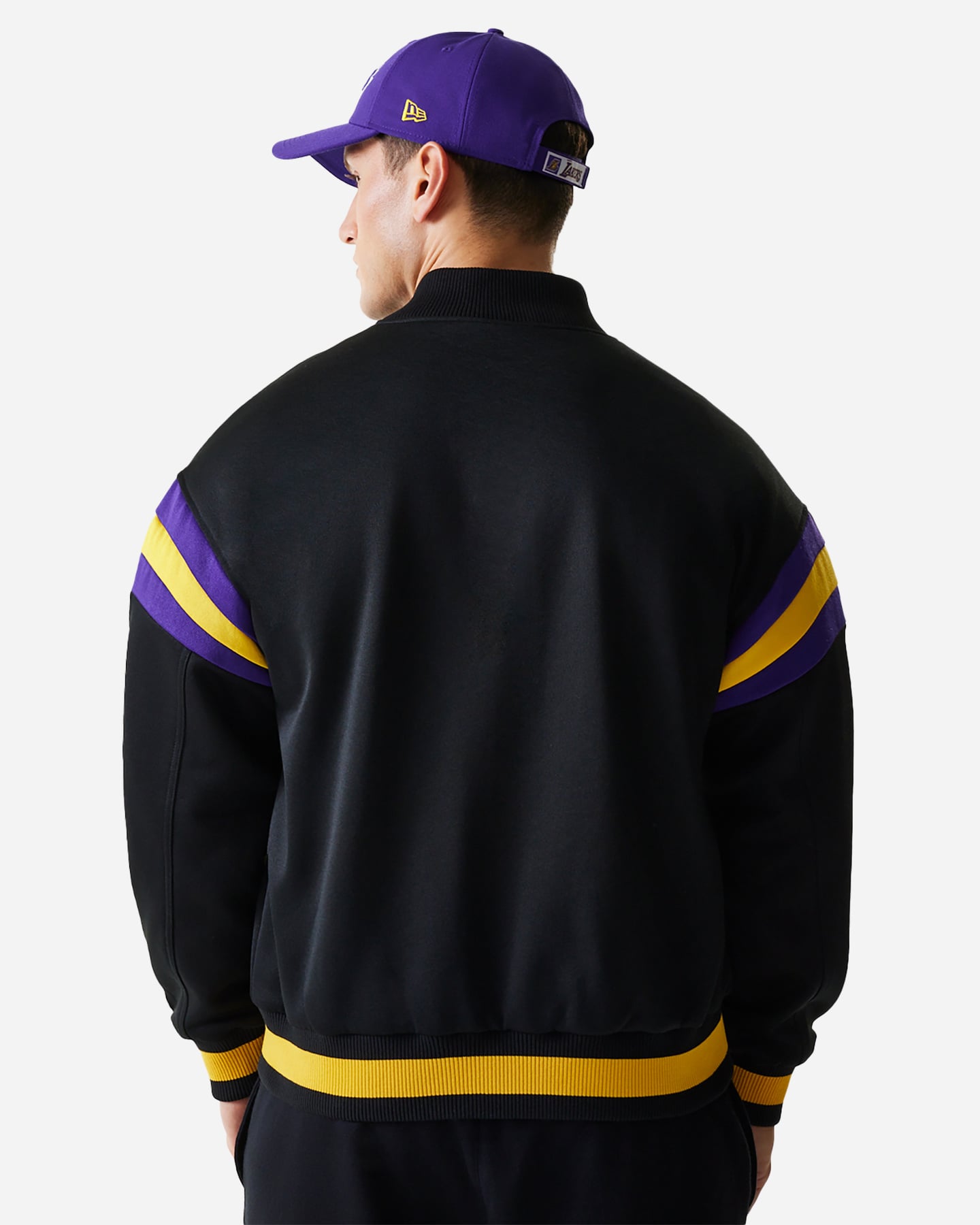 Giacca nba NEW ERA LOS ANGELES LAKERS M - Nero - 1 | Cisalfa Sport