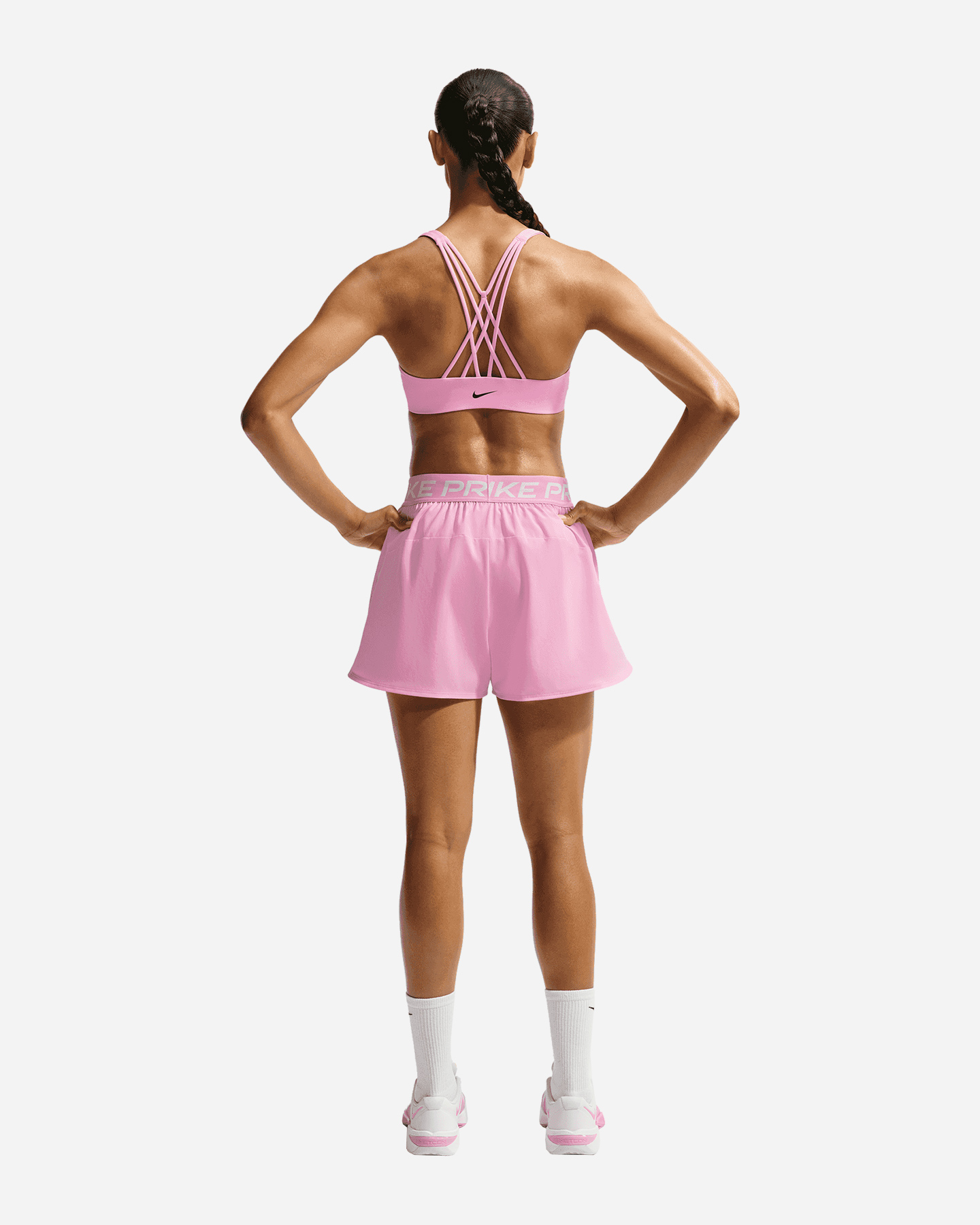 Bra training NIKE INDY STRAPPY LS W - Fucsia - 2 | Cisalfa Sport