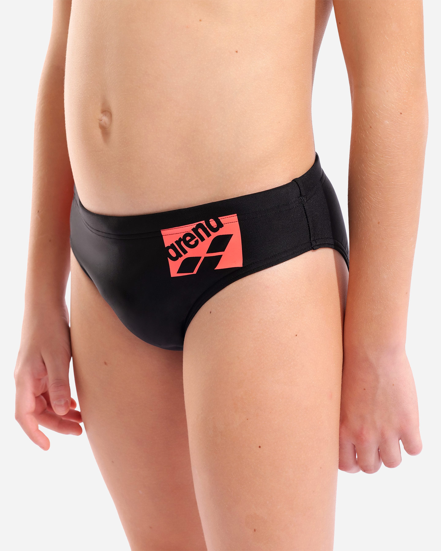 Slip piscina ARENA LOGO JR - Nero - 3 | Cisalfa Sport