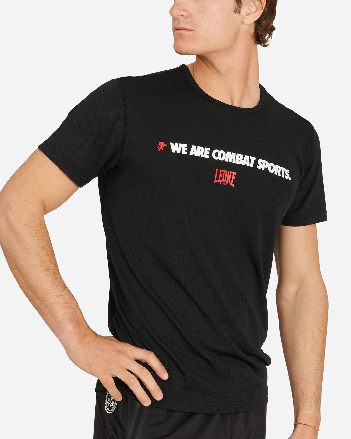 T-shirt training LEONE LOGO WACS M - Nero - 1 | Cisalfa Sport