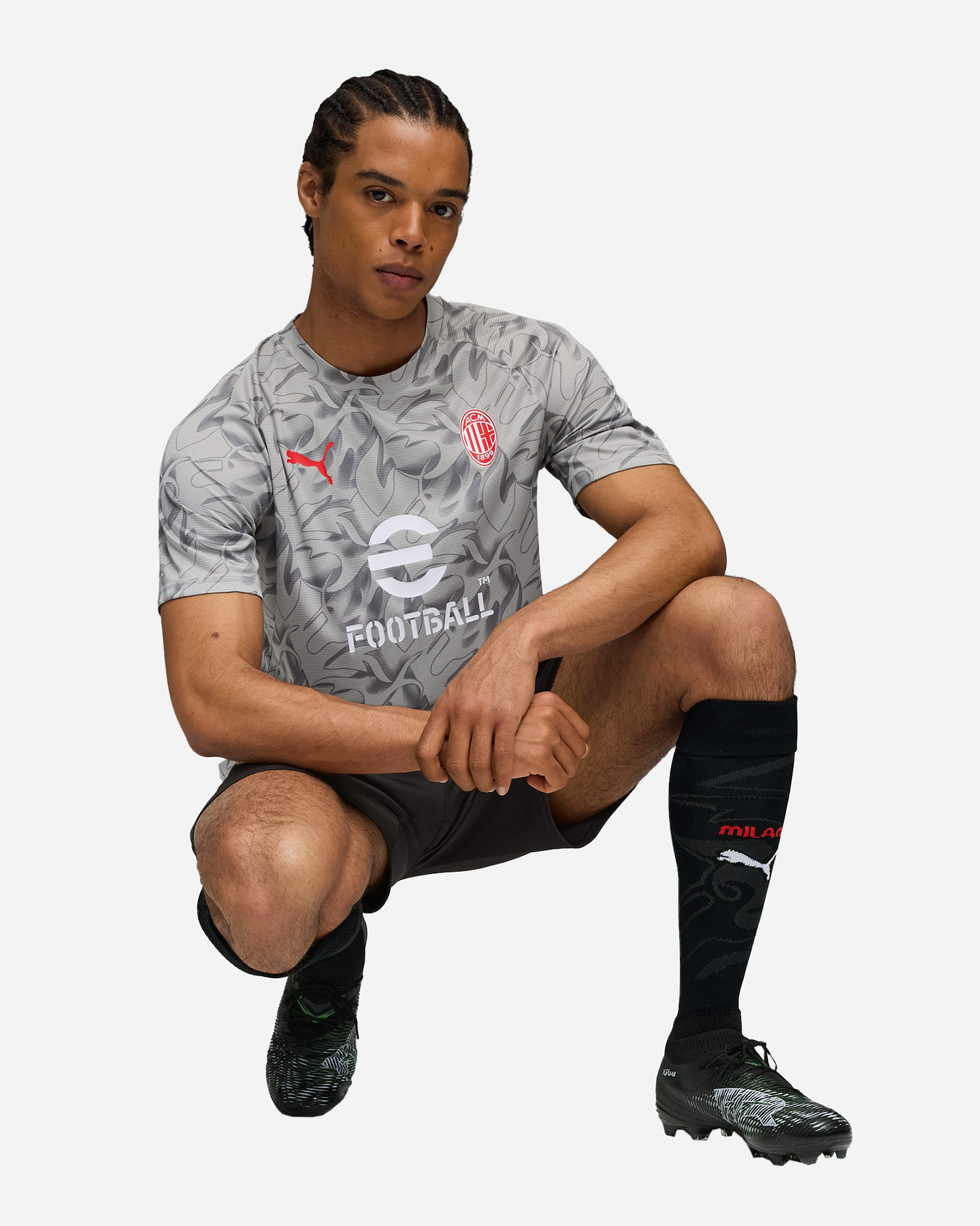 Maglia calcio ufficiale PUMA MILAN PREMATCH 25-26 M - Color mix - 5 | Cisalfa Sport