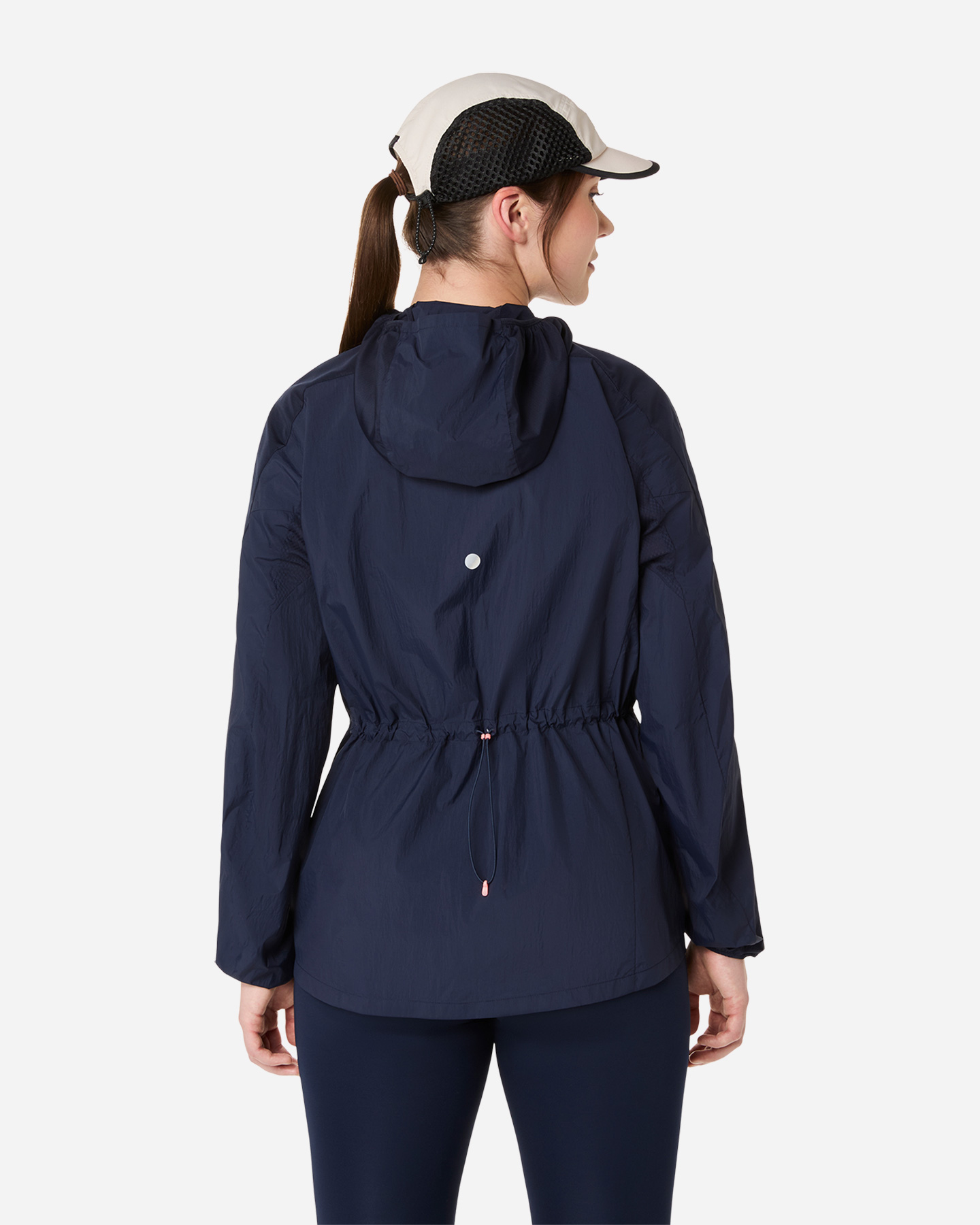 Giacca running ASICS ROAD PACKABLE W - Blu - 2 | Cisalfa Sport