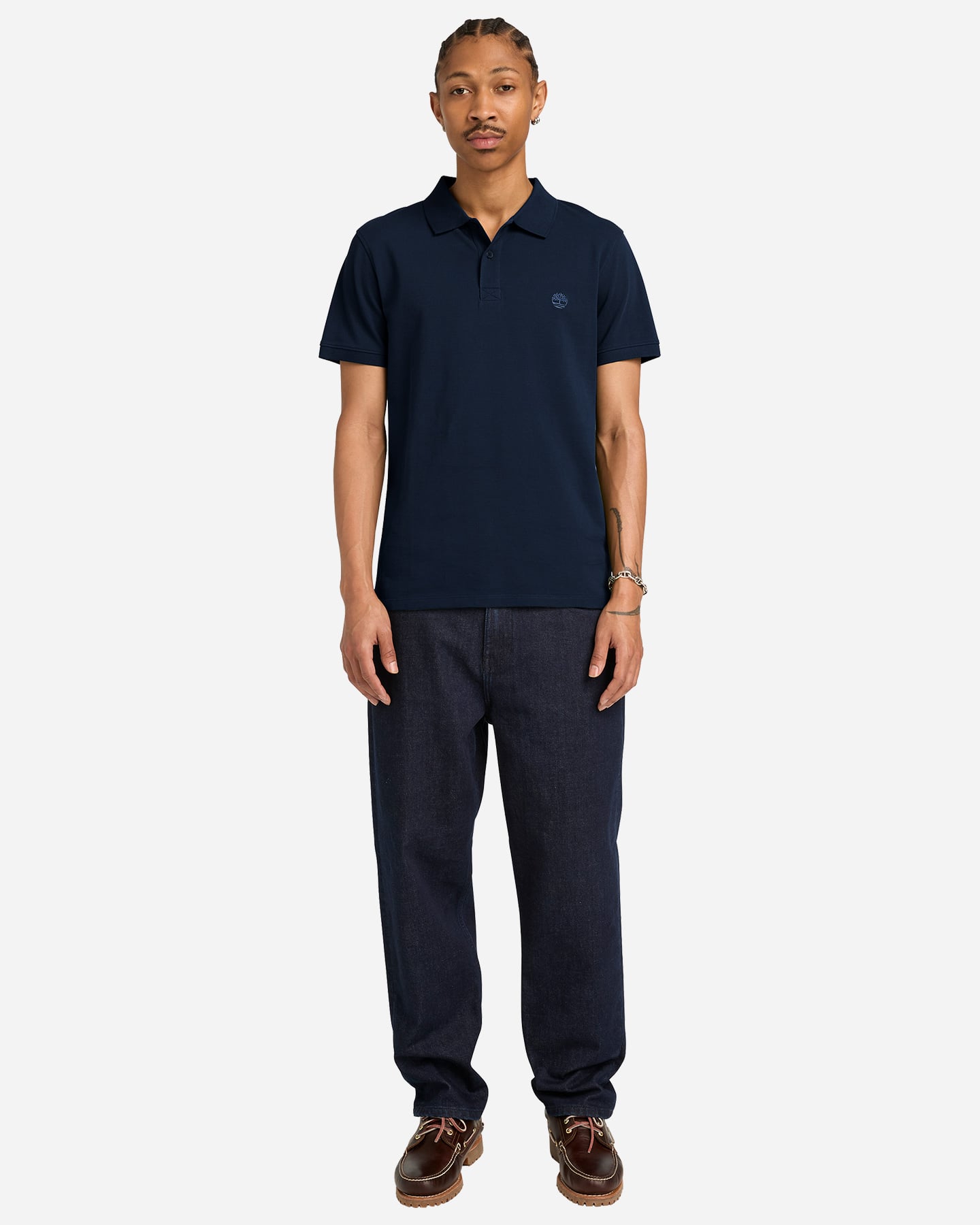 Polo TIMBERLAND MILLERS RIVER M - Blu Navy - 3 | Cisalfa Sport