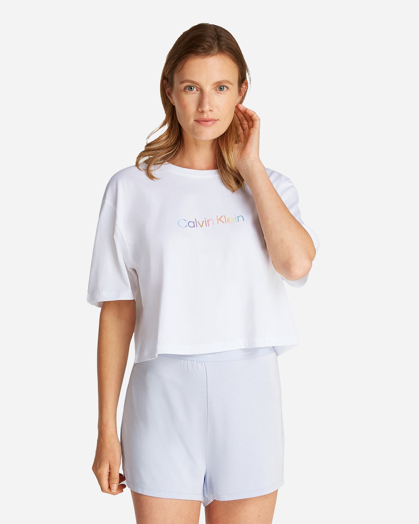 Maglia intima CALVIN KLEIN UNDERWEAR PRIDE LOUNGE W - Bianco - 1 | Cisalfa Sport