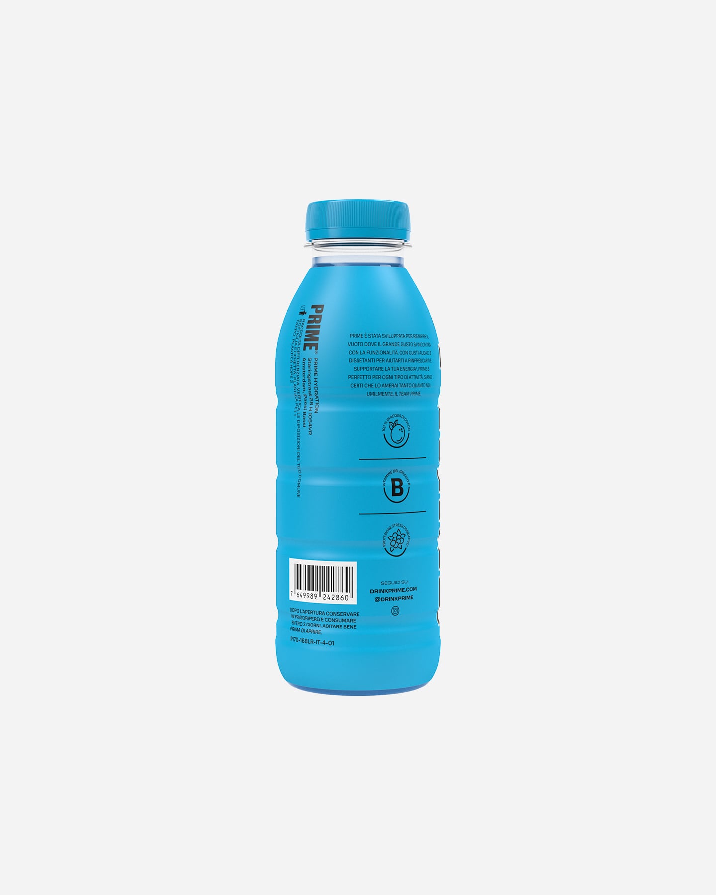 Bevanda PRIME RASPBERRY 500ML  - Rosso - 2 | Cisalfa Sport