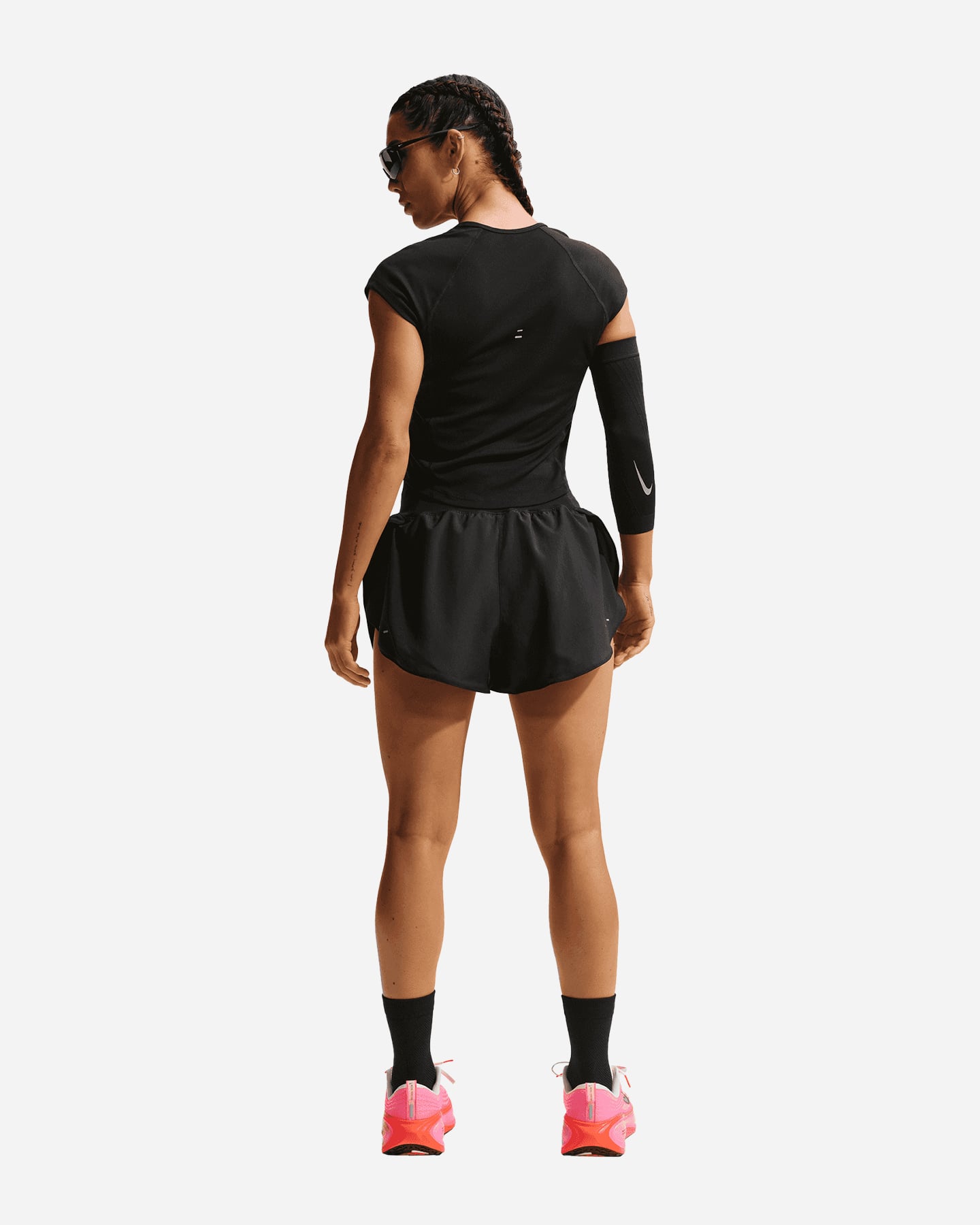 Short running NIKE TEMPO W - Nero - 2 | Cisalfa Sport