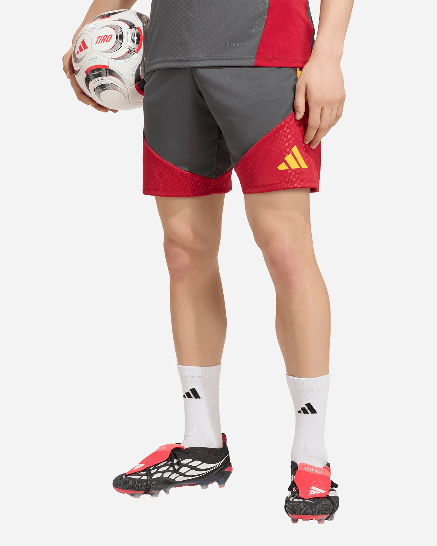 Abbigliamento calcio ufficiale ADIDAS AS ROMA TIRO26 COMPETITION TRAINING 26-27 M - 1 | Cisalfa Sport