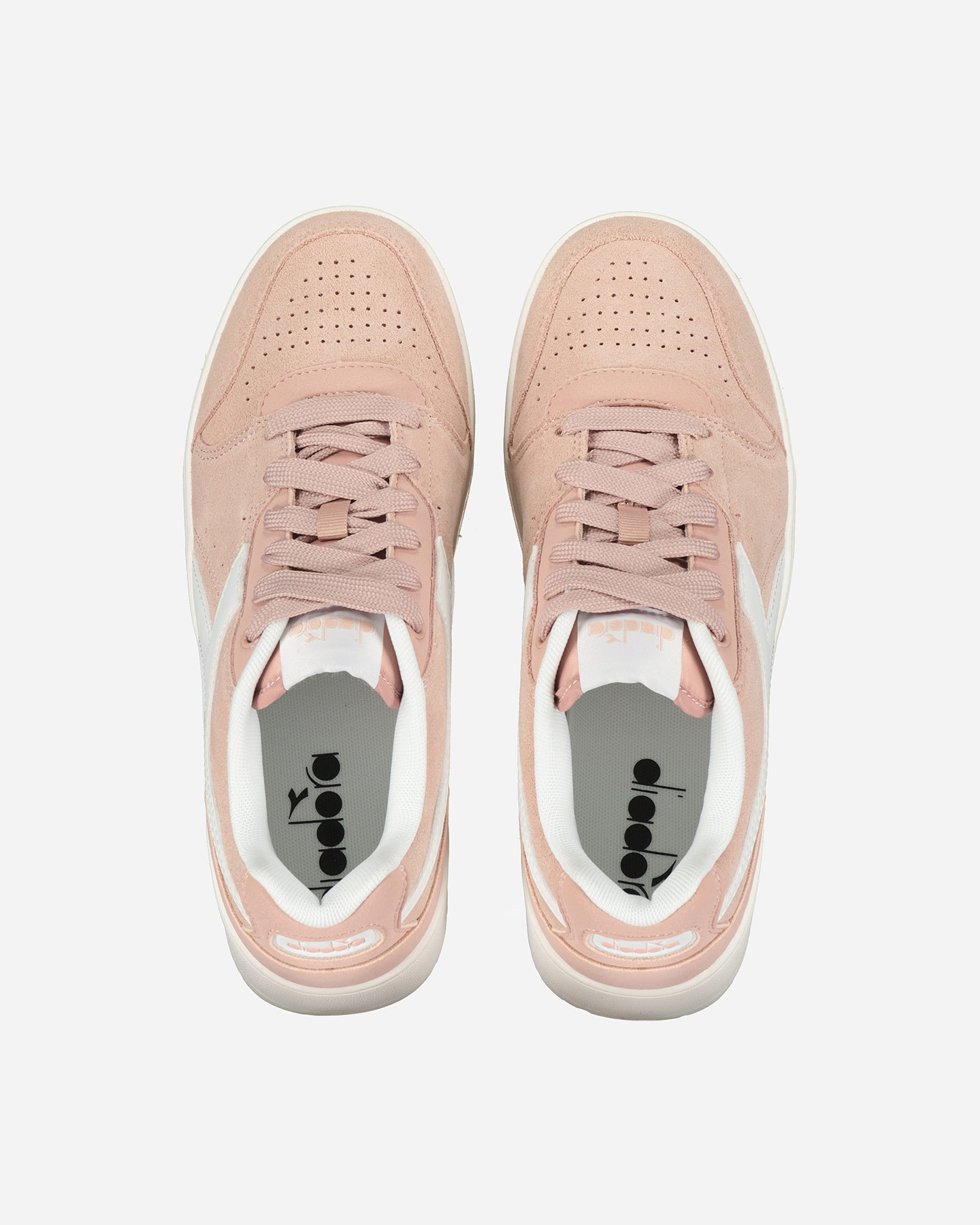 Scarpe sneakers DIADORA JUMPER P SUEDE W - Rosa - 4 | Cisalfa Sport