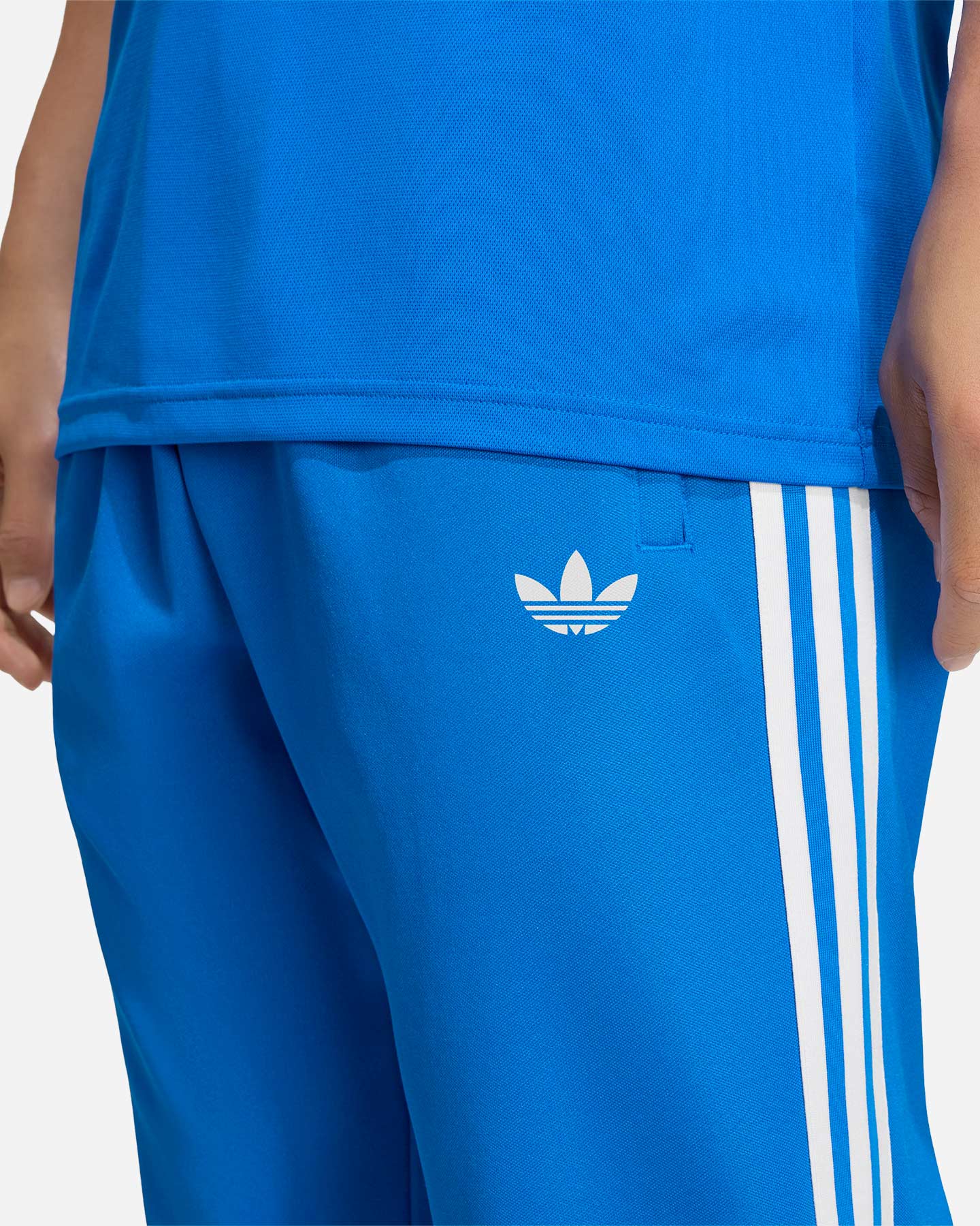 Pantalone ADIDAS ORIGINALS MERCEDES 3STRIPES M - Blu - 4 | Cisalfa Sport