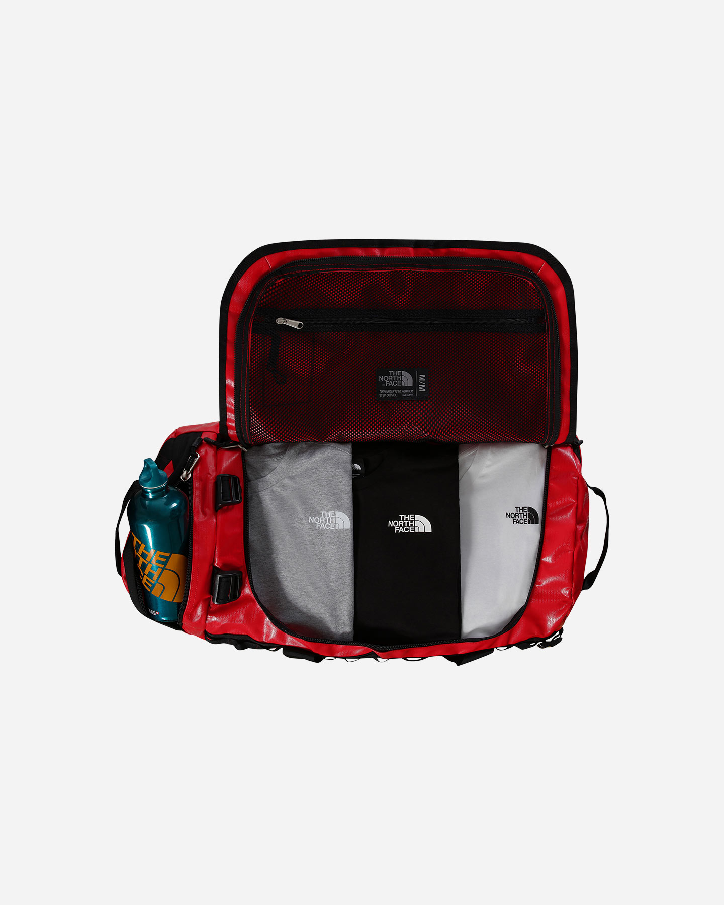 Borsa viaggio THE NORTH FACE BASE CAMP DUFFEL M  - Rosso - 1 | Cisalfa Sport