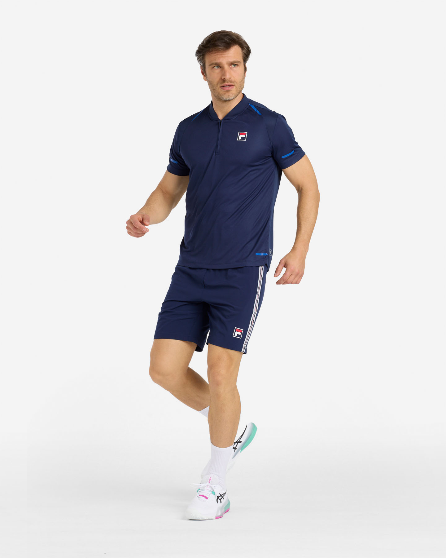 Polo tennis FILA COURT LINE M - Blu - 4 | Cisalfa Sport