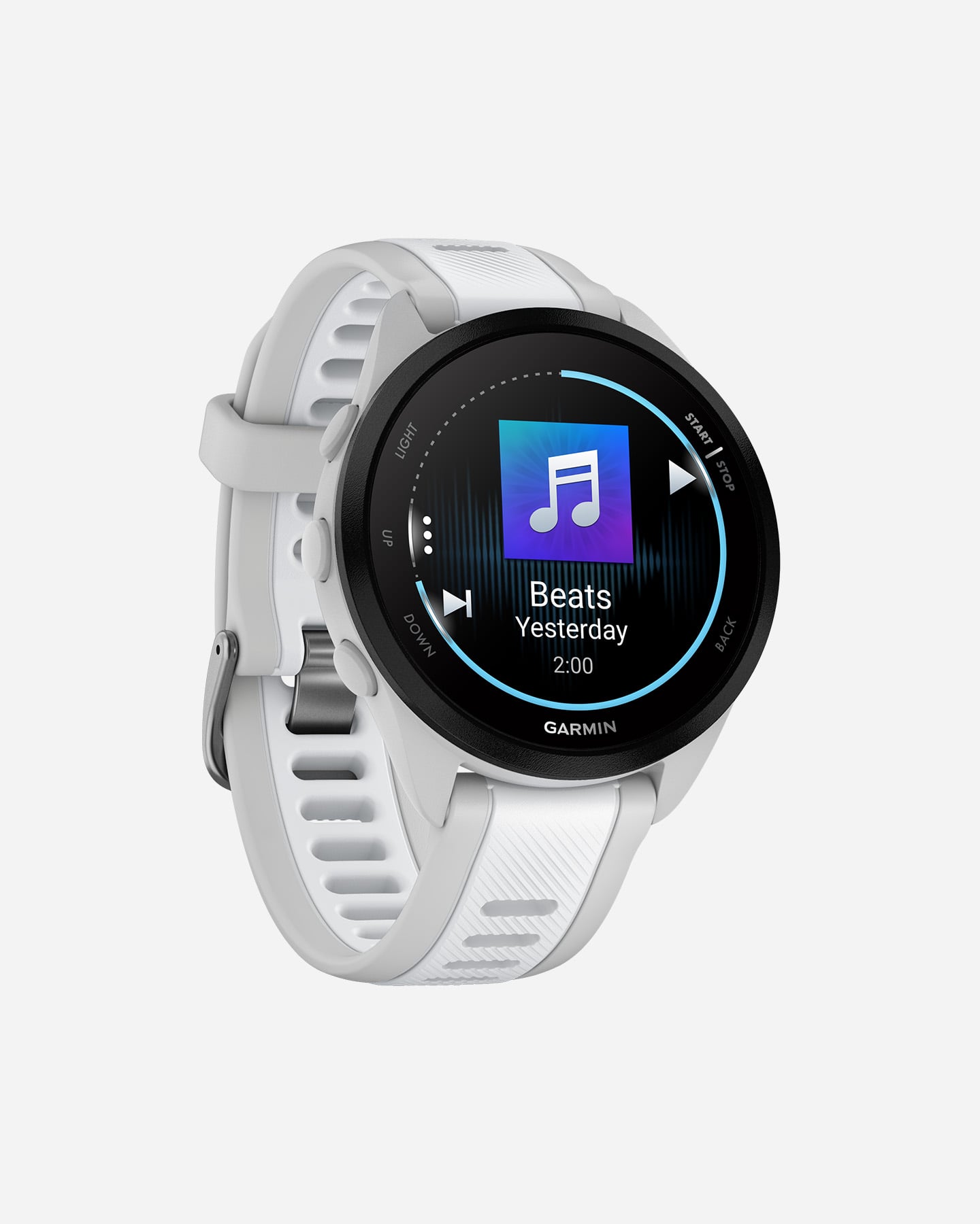 Orologio multifunzione GARMIN FORERUNNER 165  - Bianco - 4 | Cisalfa Sport