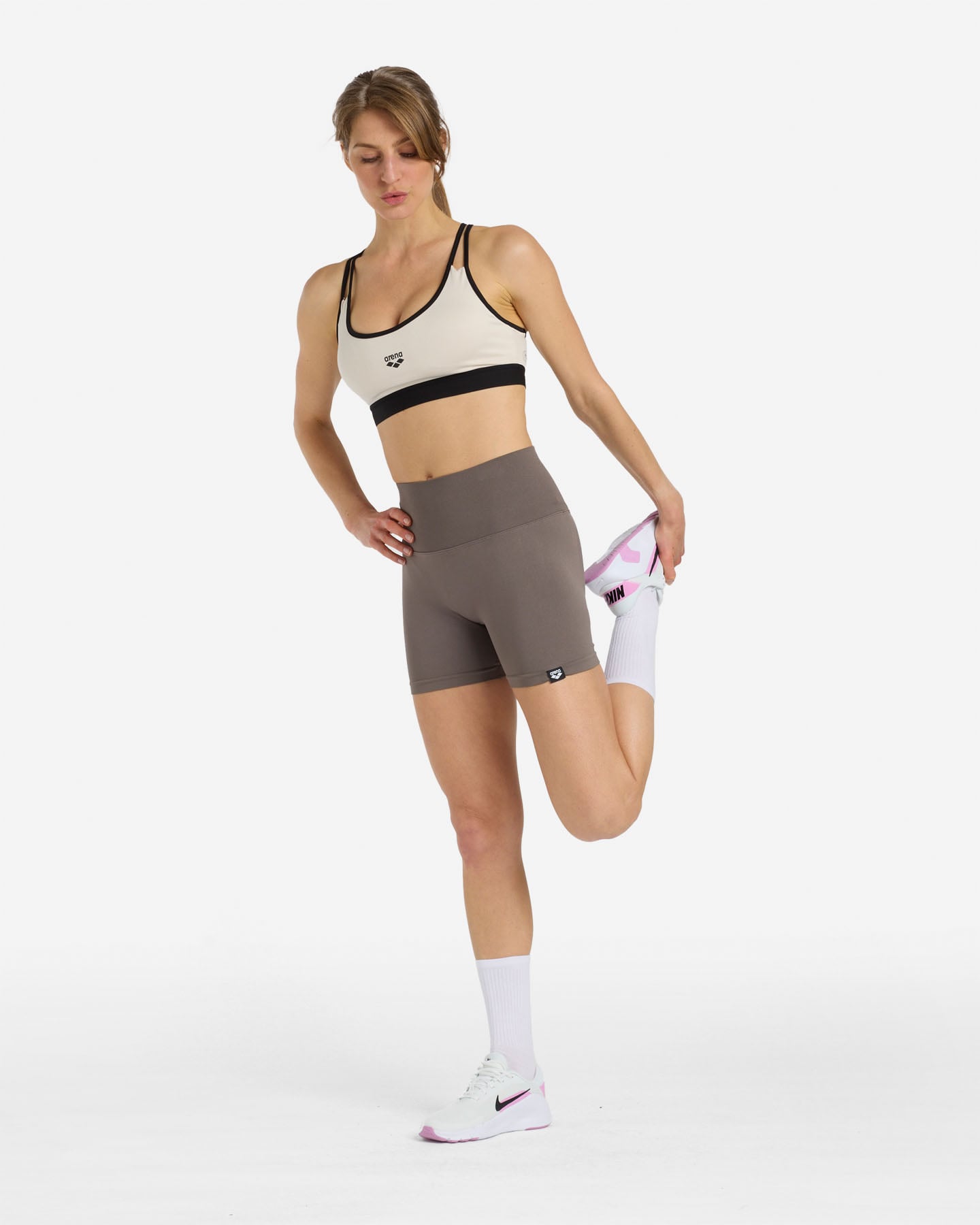 Bra training ARENA WELLNESS W - Bianco - 4 | Cisalfa Sport