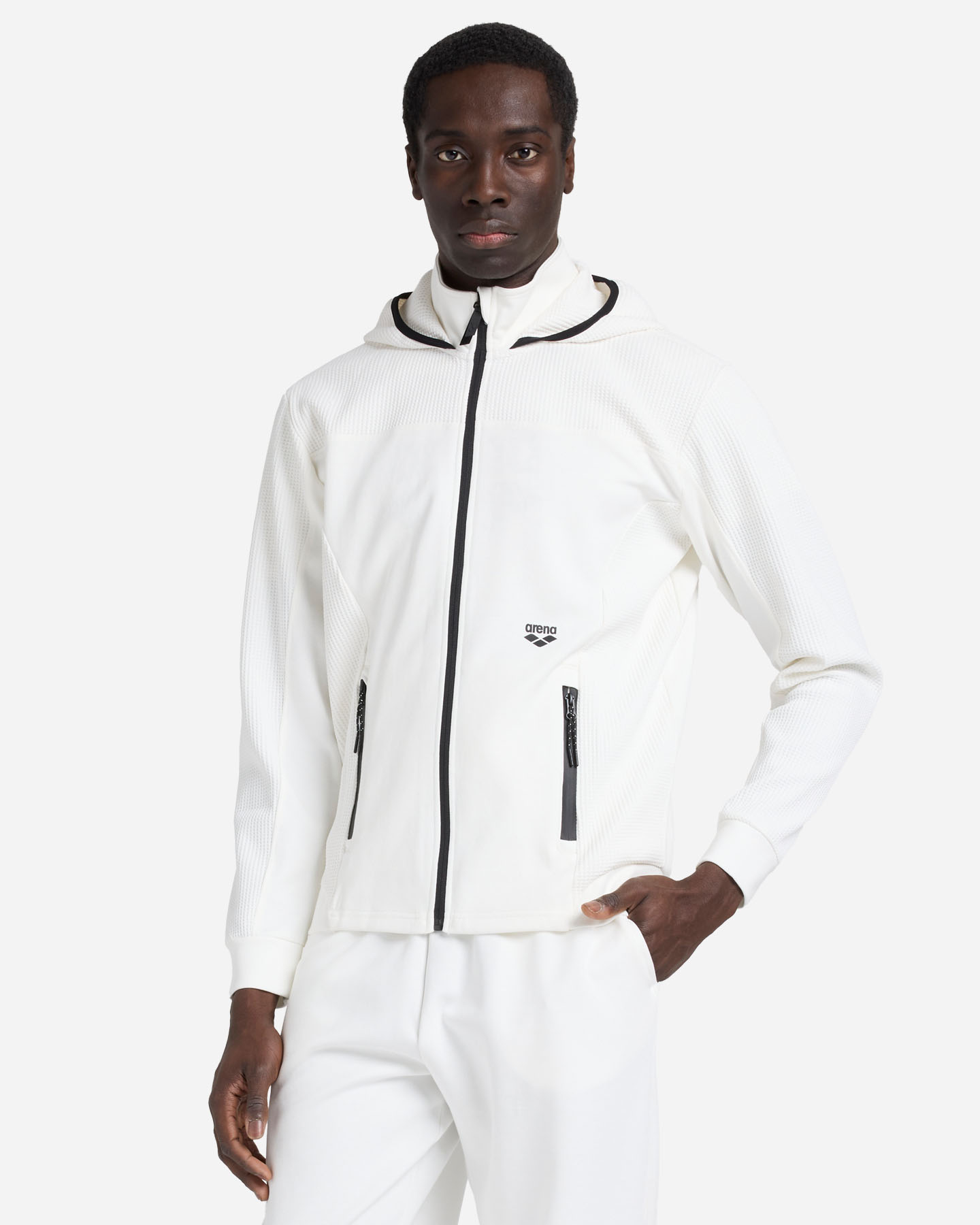Felpa ARENA EVOLVING ATHLETIC M - Bianco - 1 | Cisalfa Sport