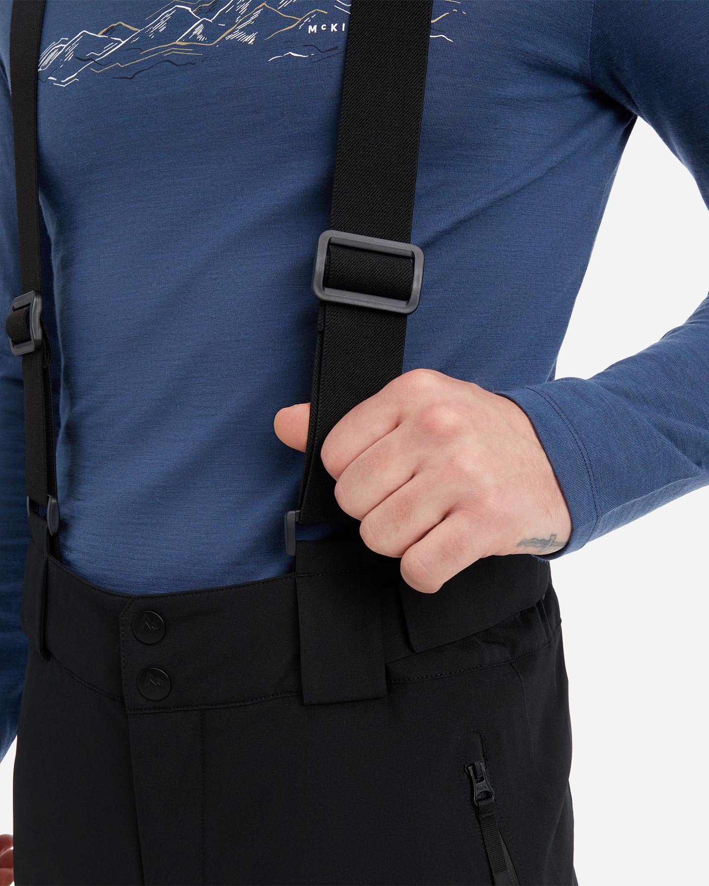 Pantalone sci MCKINLEY DAVE II M - Nero - 5 | Cisalfa Sport
