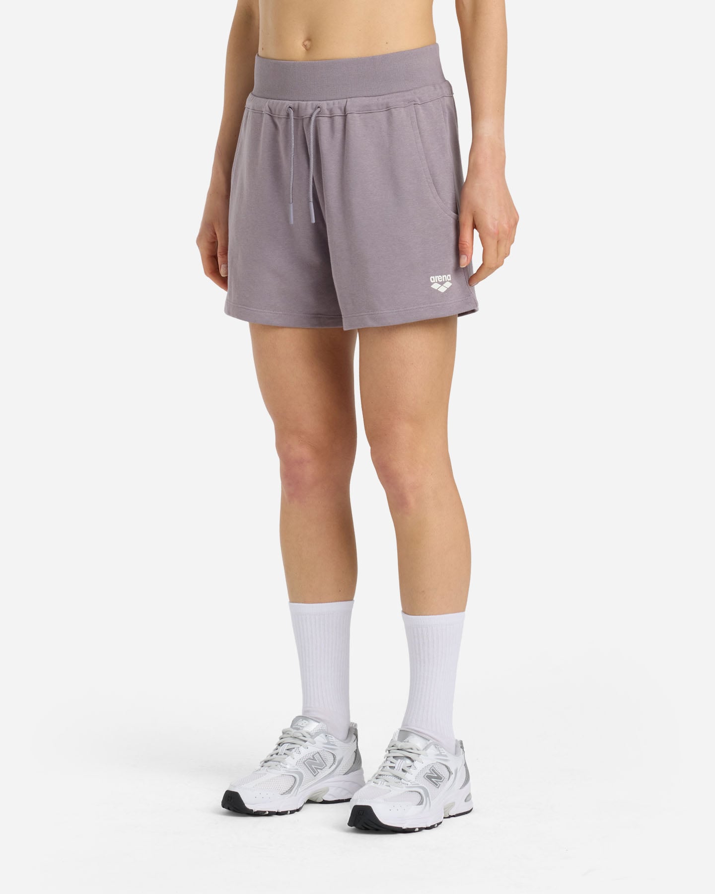 Pantaloncini ARENA ATHLETIC ESSENTIAL W - Viola - 2 | Cisalfa Sport