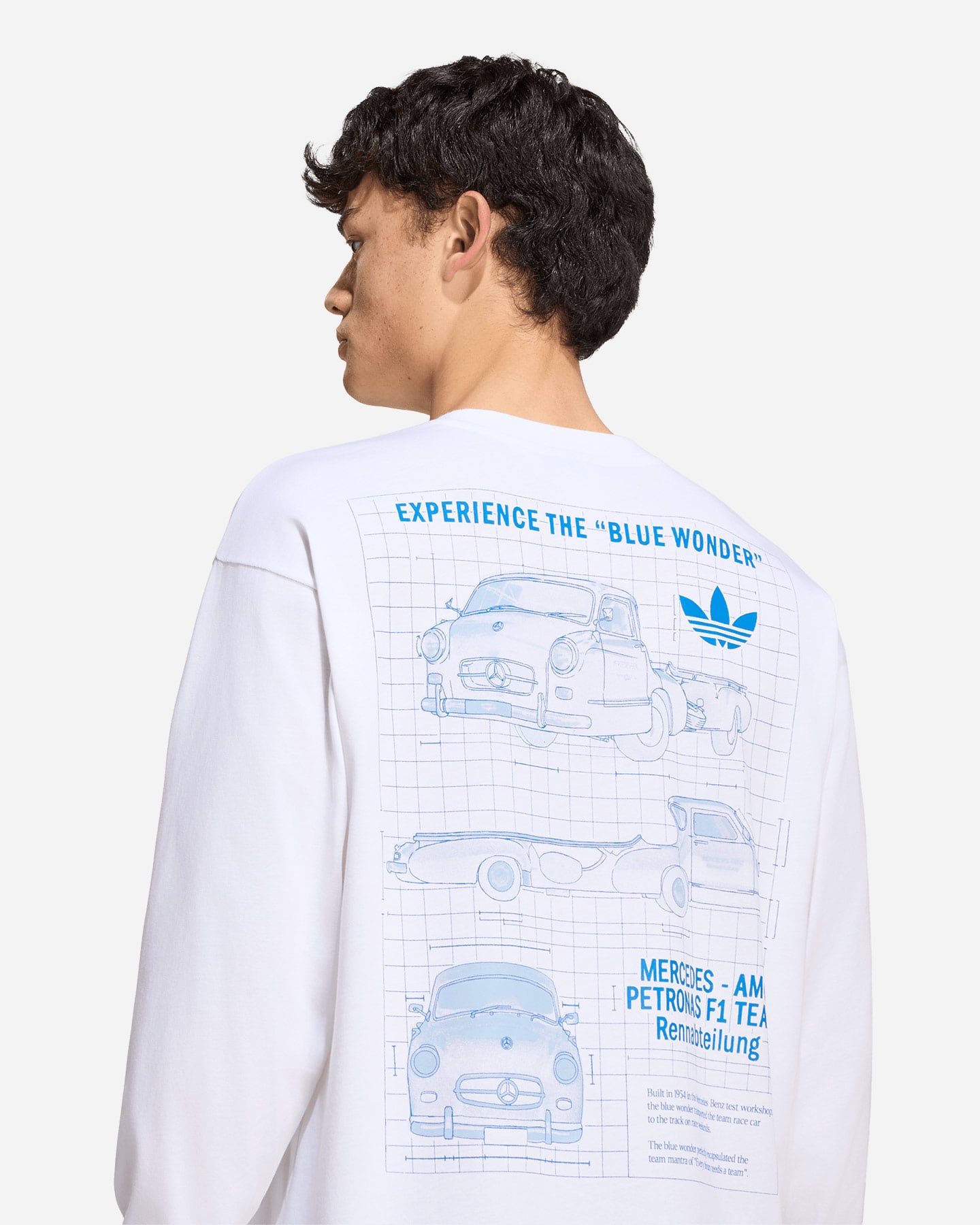 T-shirt ADIDAS ORIGINALS MERCEDES M - Bianco - 4 | Cisalfa Sport