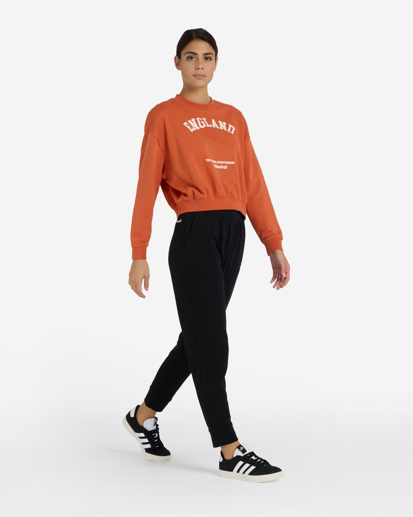 Felpa ADMIRAL COLLEGE W - Arancione - 3 | Cisalfa Sport
