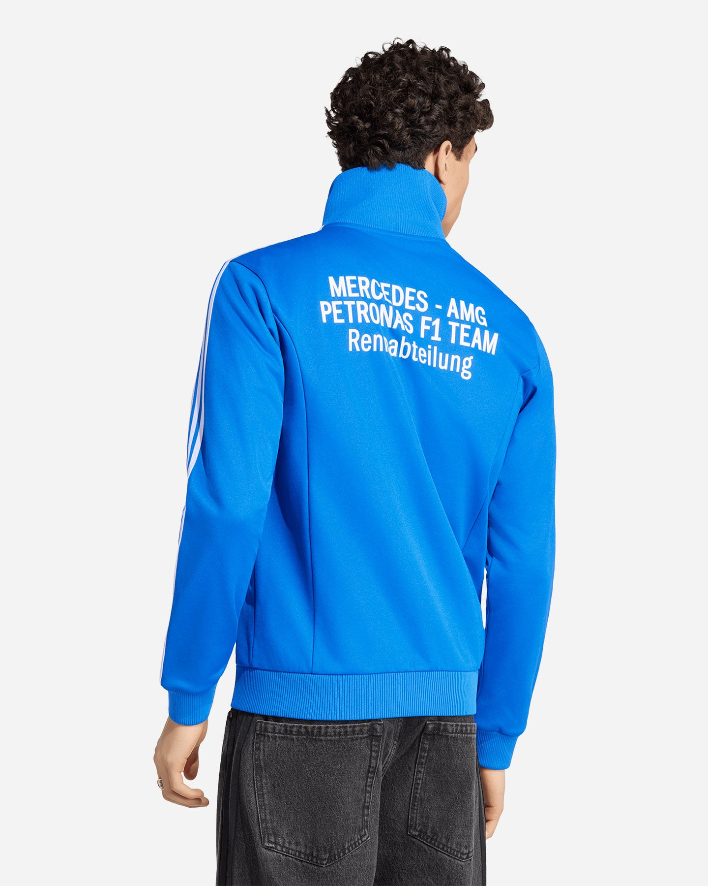 Felpa ADIDAS ORIGINALS MERCEDES 3STRIPES M - Blu - 3 | Cisalfa Sport