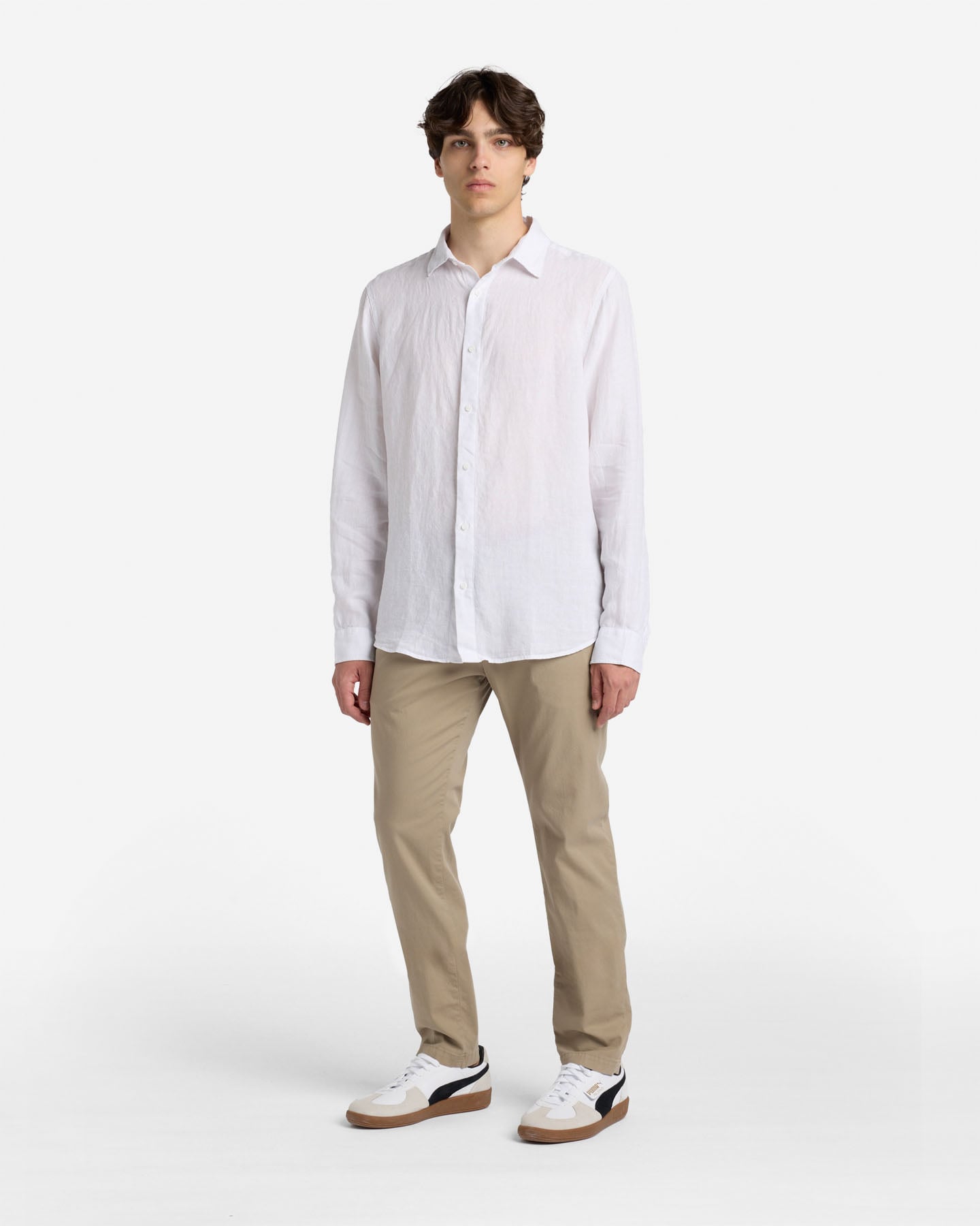 Camicia BEST COMPANY LINO M - Bianco - 2 | Cisalfa Sport