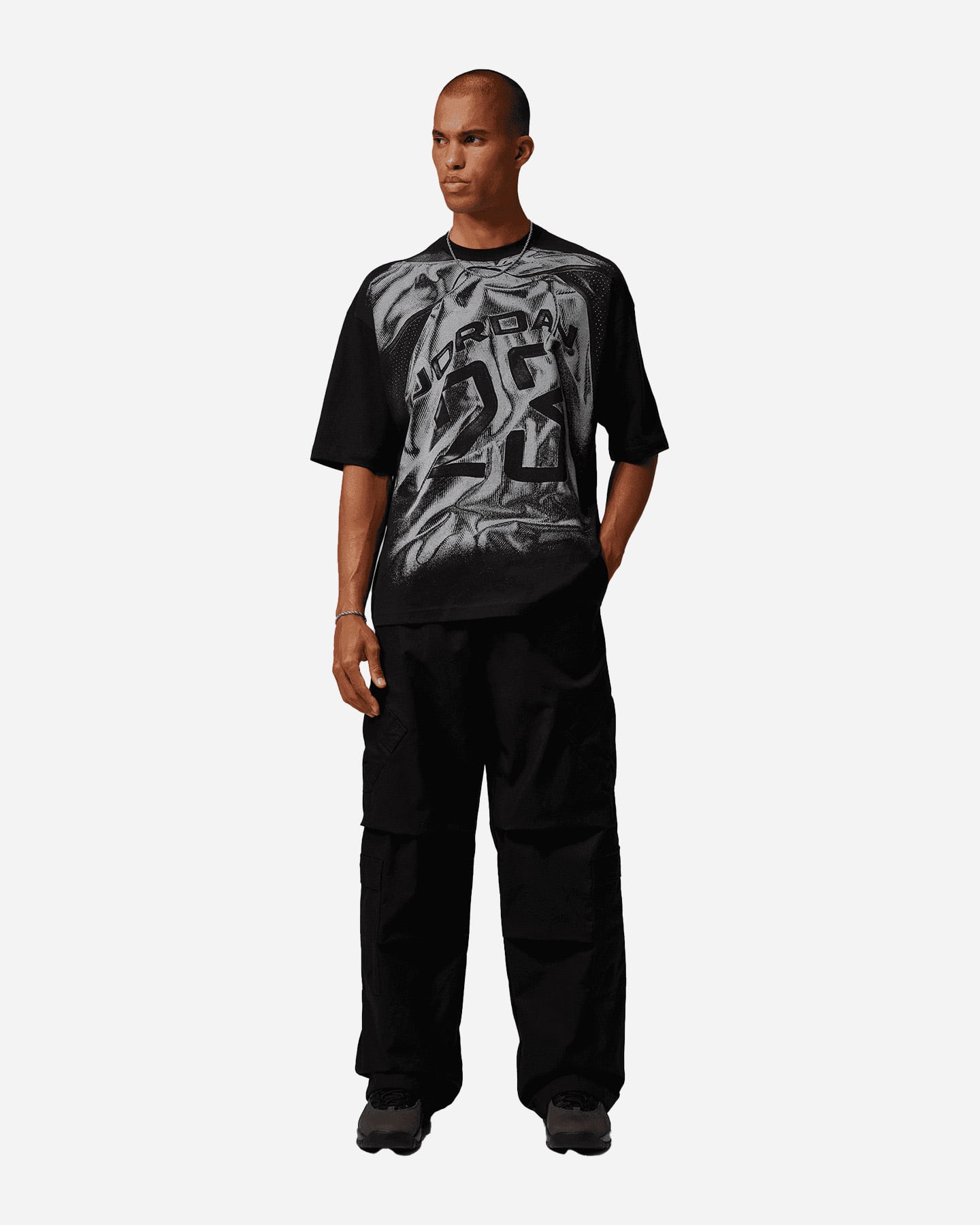 Maglia basket NIKE JORDAN 23 M - Nero - 2 | Cisalfa Sport