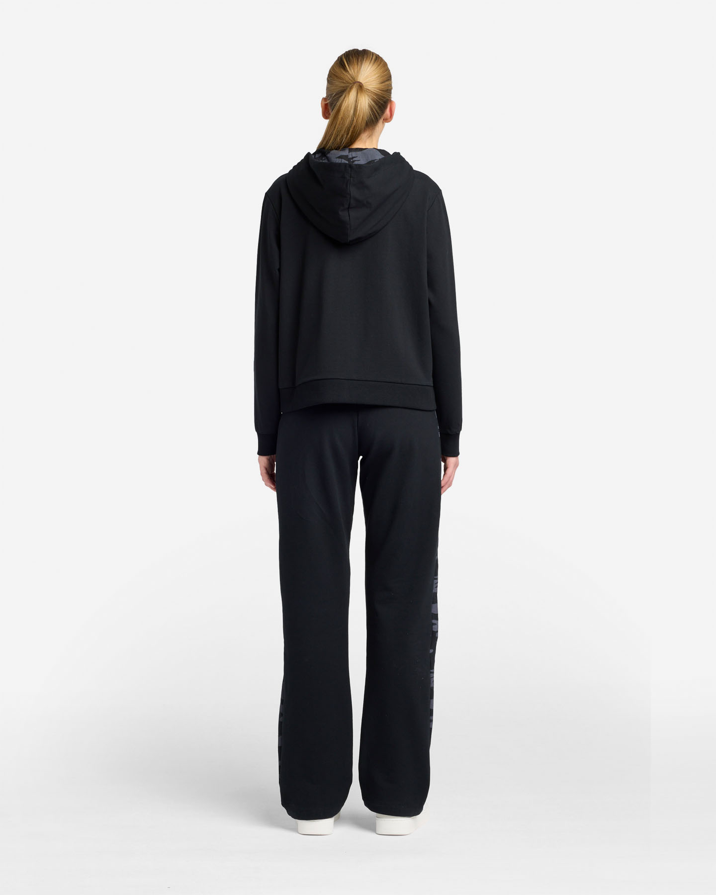 Felpa FREDDY CROP SMALL LOGO W - Nero - 3 | Cisalfa Sport