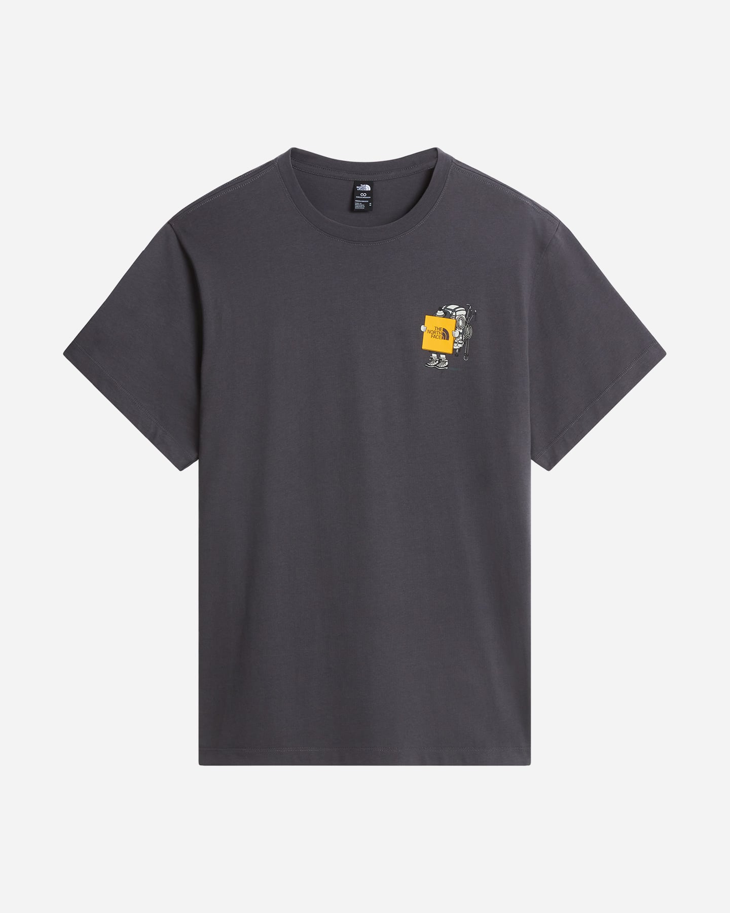 T-shirt THE NORTH FACE GEAR UP GET OUT M - Grigio - 1 | Cisalfa Sport