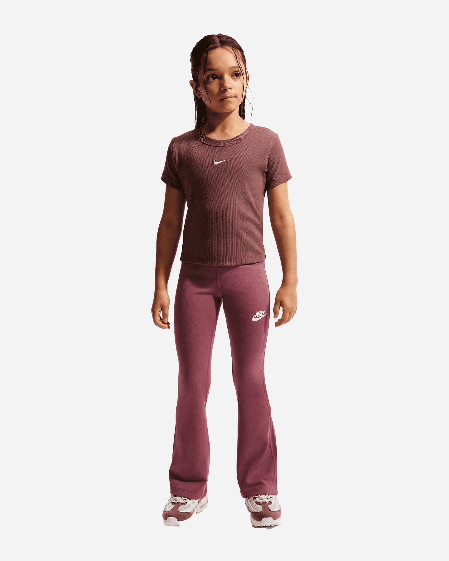 Leggings NIKE FLARE JR - Rosa - 1 | Cisalfa Sport