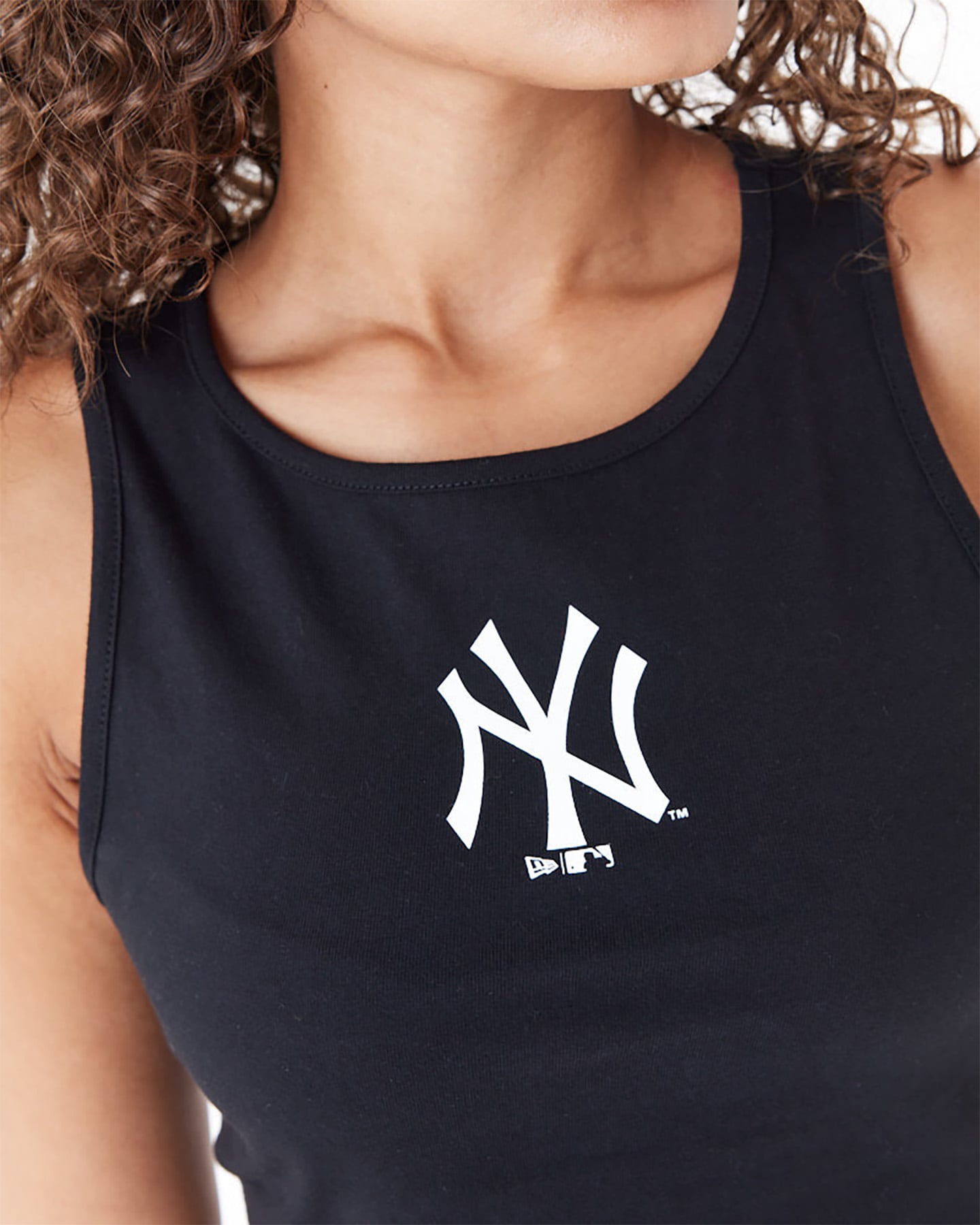Canotta NEW ERA CROP NEW YORK YANKEES W - Nero - 3 | Cisalfa Sport